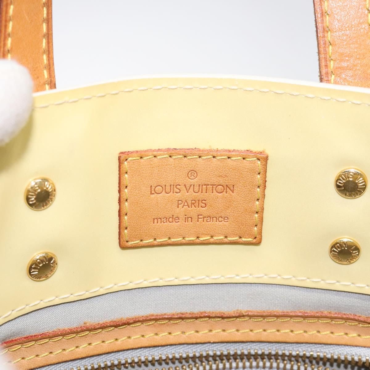 Louis Vuitton Reade Yellow Patent Leather Handbag (Pre-Owned) Size ONE SIZE - 13 Thumbnail