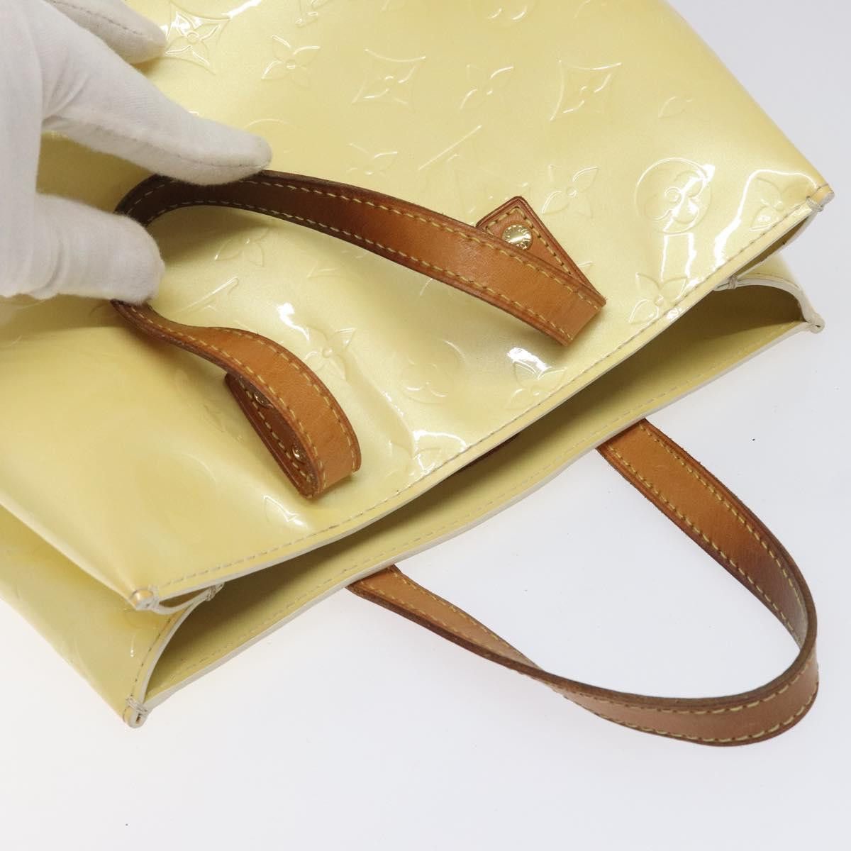 Louis Vuitton Reade Yellow Patent Leather Handbag (Pre-Owned) Size ONE SIZE - 20 Thumbnail