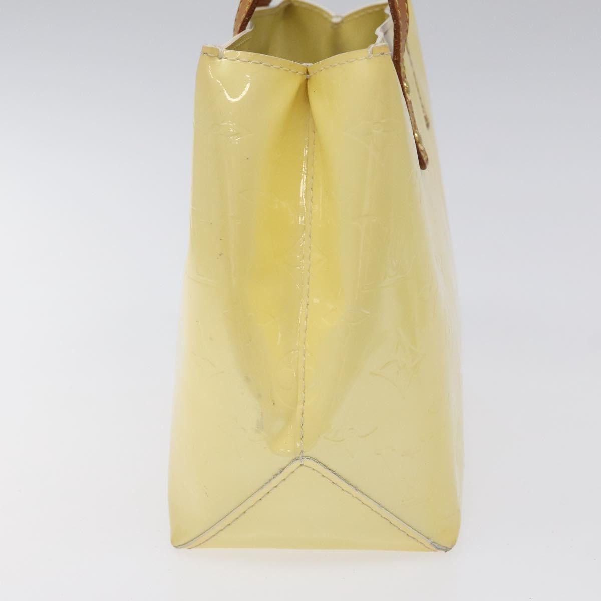 Louis Vuitton Reade Yellow Patent Leather Handbag (Pre-Owned) Size ONE SIZE - 4 Thumbnail