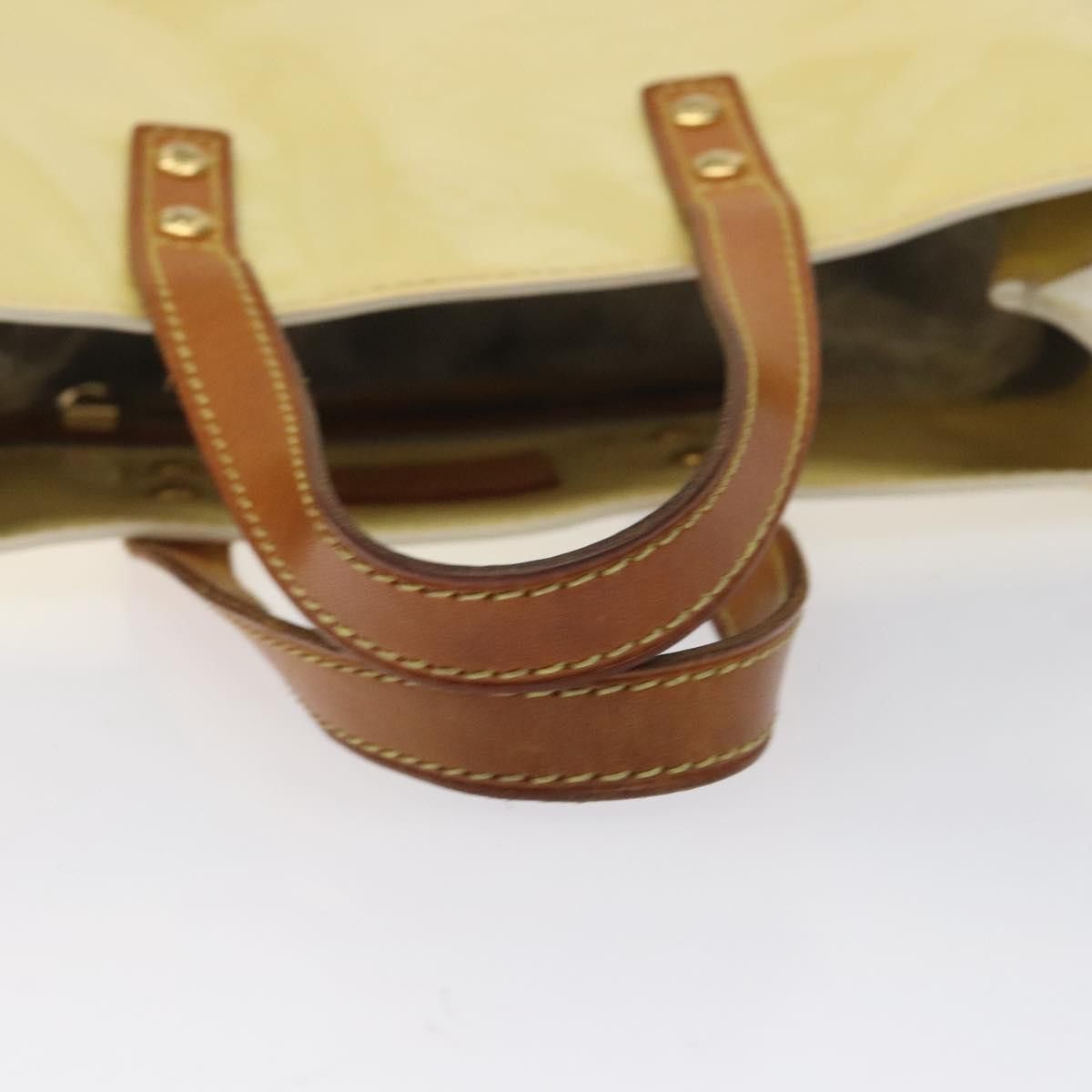 Louis Vuitton Reade Yellow Patent Leather Handbag (Pre-Owned) Size ONE SIZE - 5 Thumbnail
