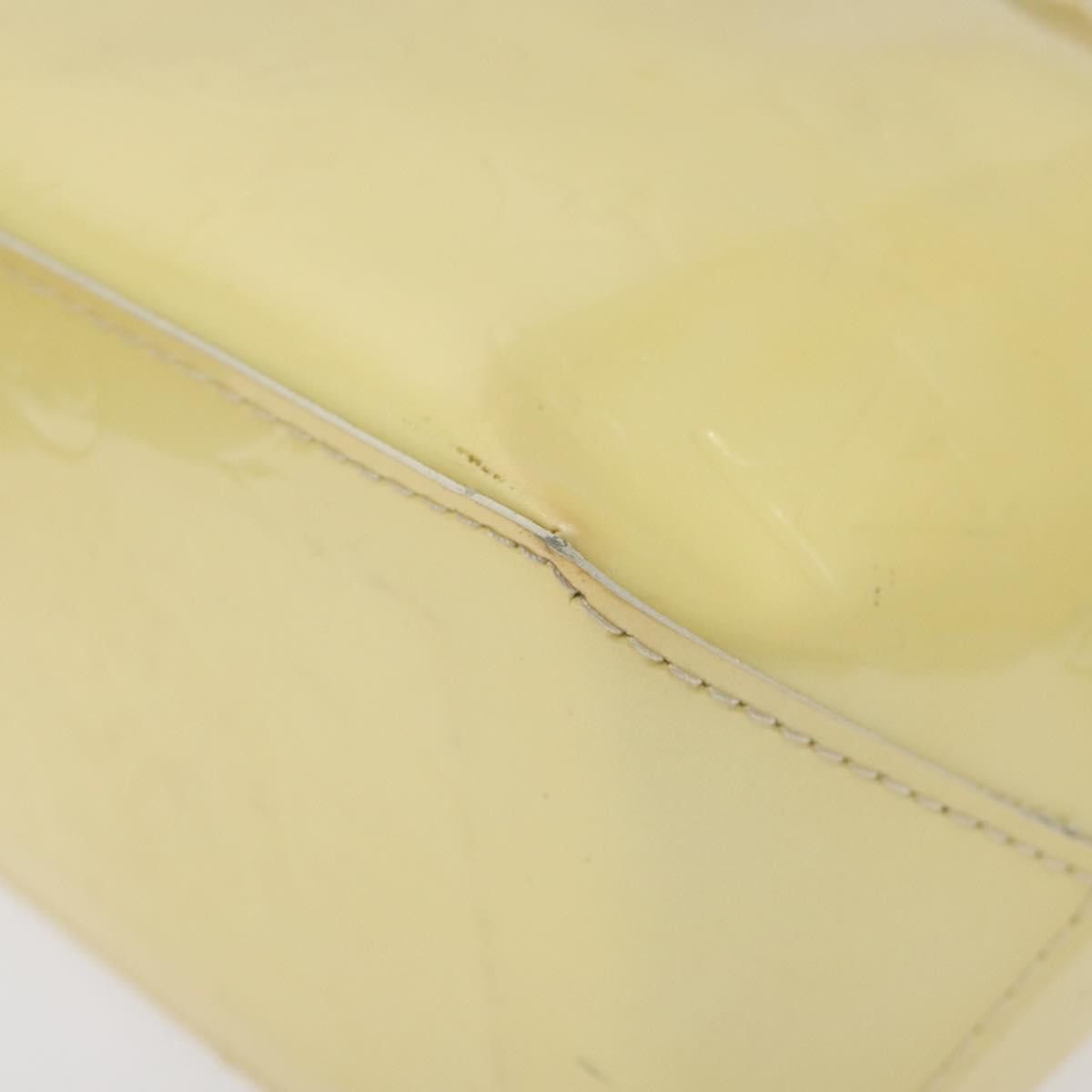Louis Vuitton Reade Yellow Patent Leather Handbag (Pre-Owned) Size ONE SIZE - 10 Thumbnail