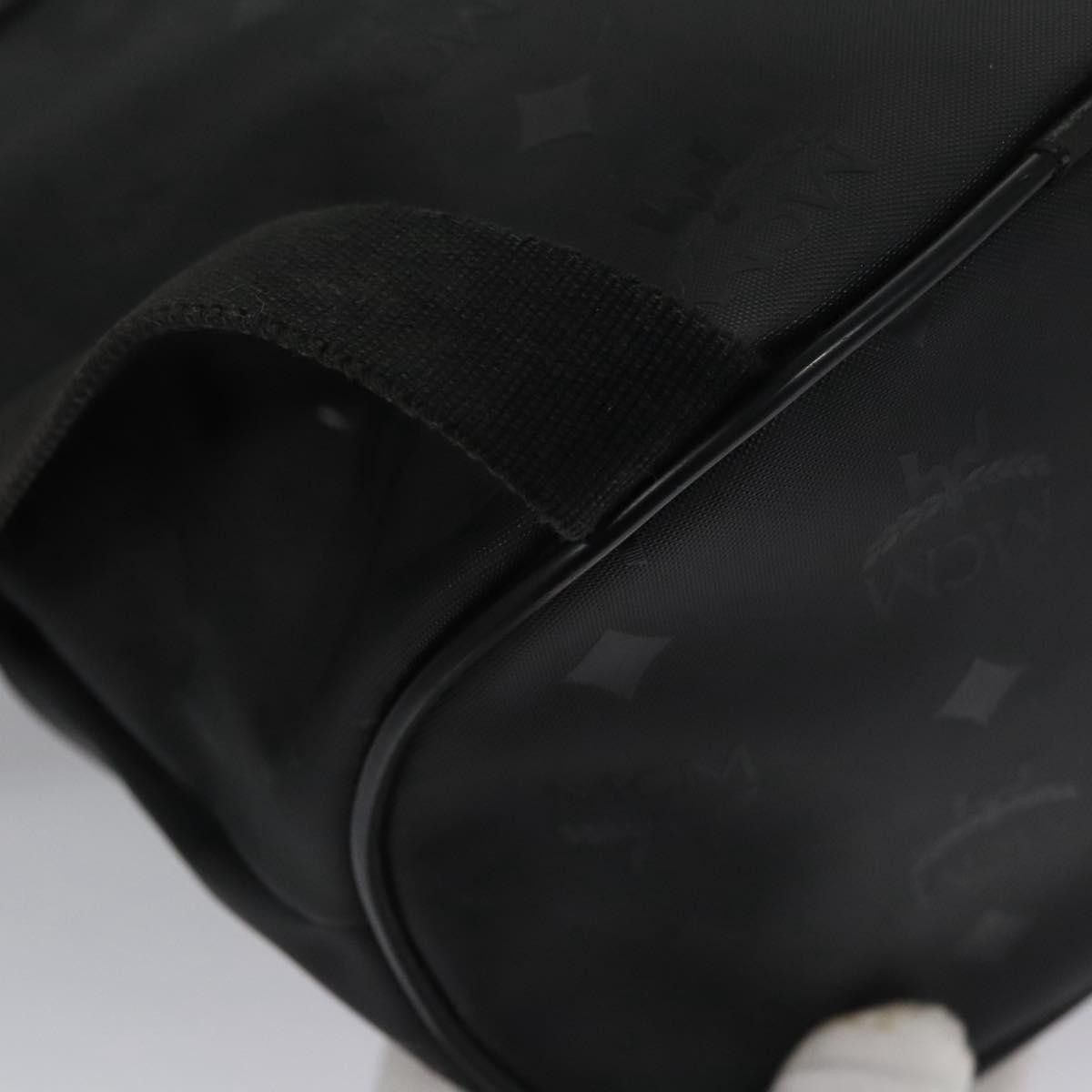 MCM Visetos Black Canvas Backpack Bag (Pre-Owned) Size ONE SIZE - 7 Thumbnail