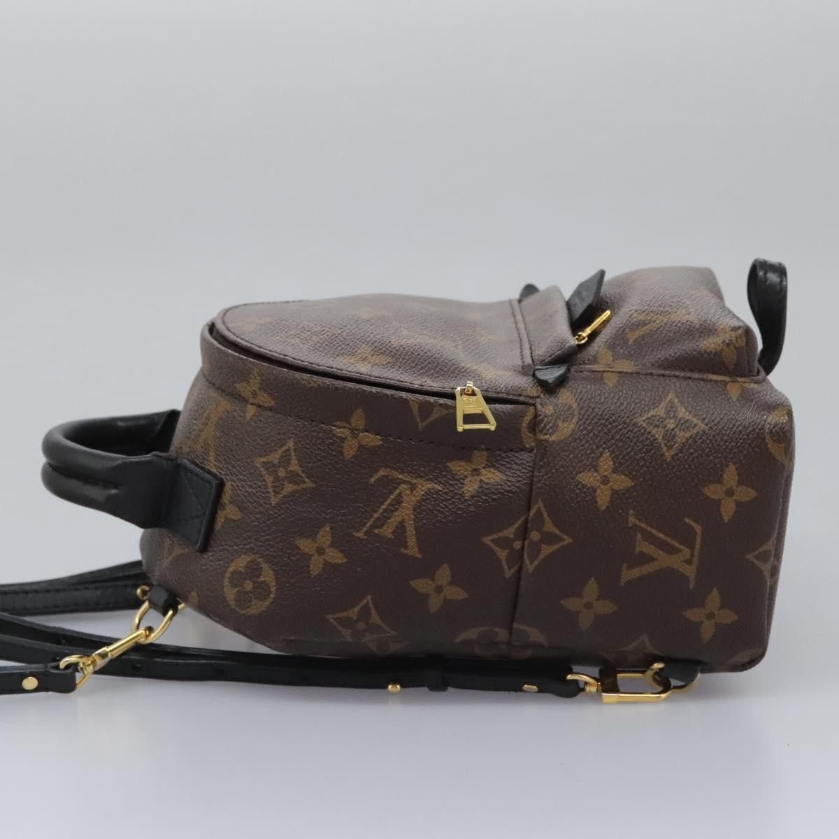 Louis Vuitton Palm Springs Mini Brown Canvas Backpack Bag (Pre-Owned) Size ONE SIZE - 3 Thumbnail