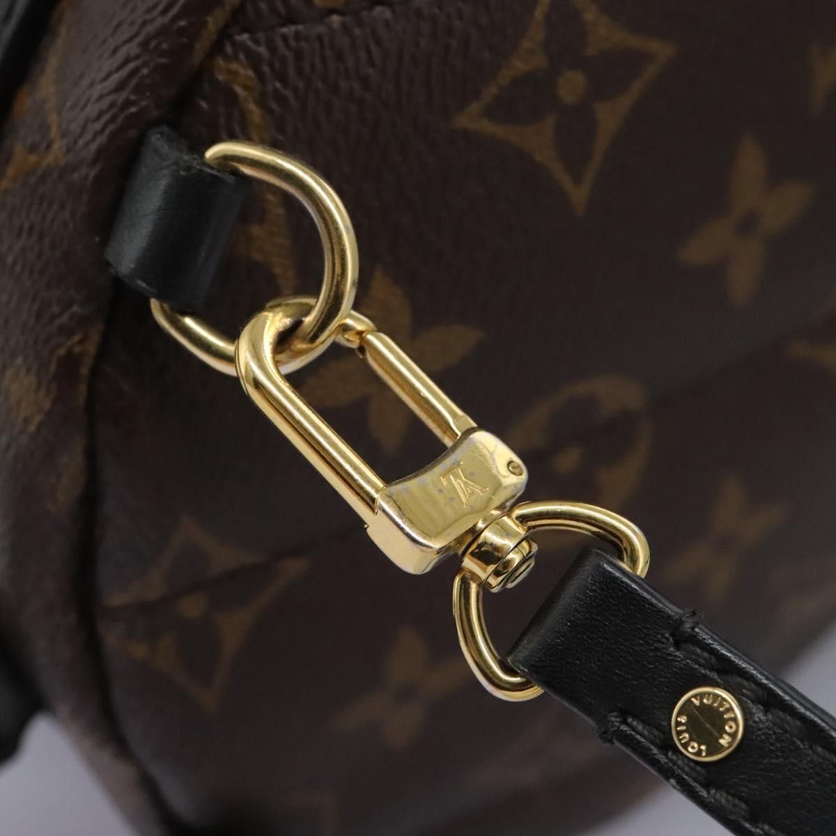 Louis Vuitton Palm Springs Mini Brown Canvas Backpack Bag (Pre-Owned) Size ONE SIZE - 13 Thumbnail
