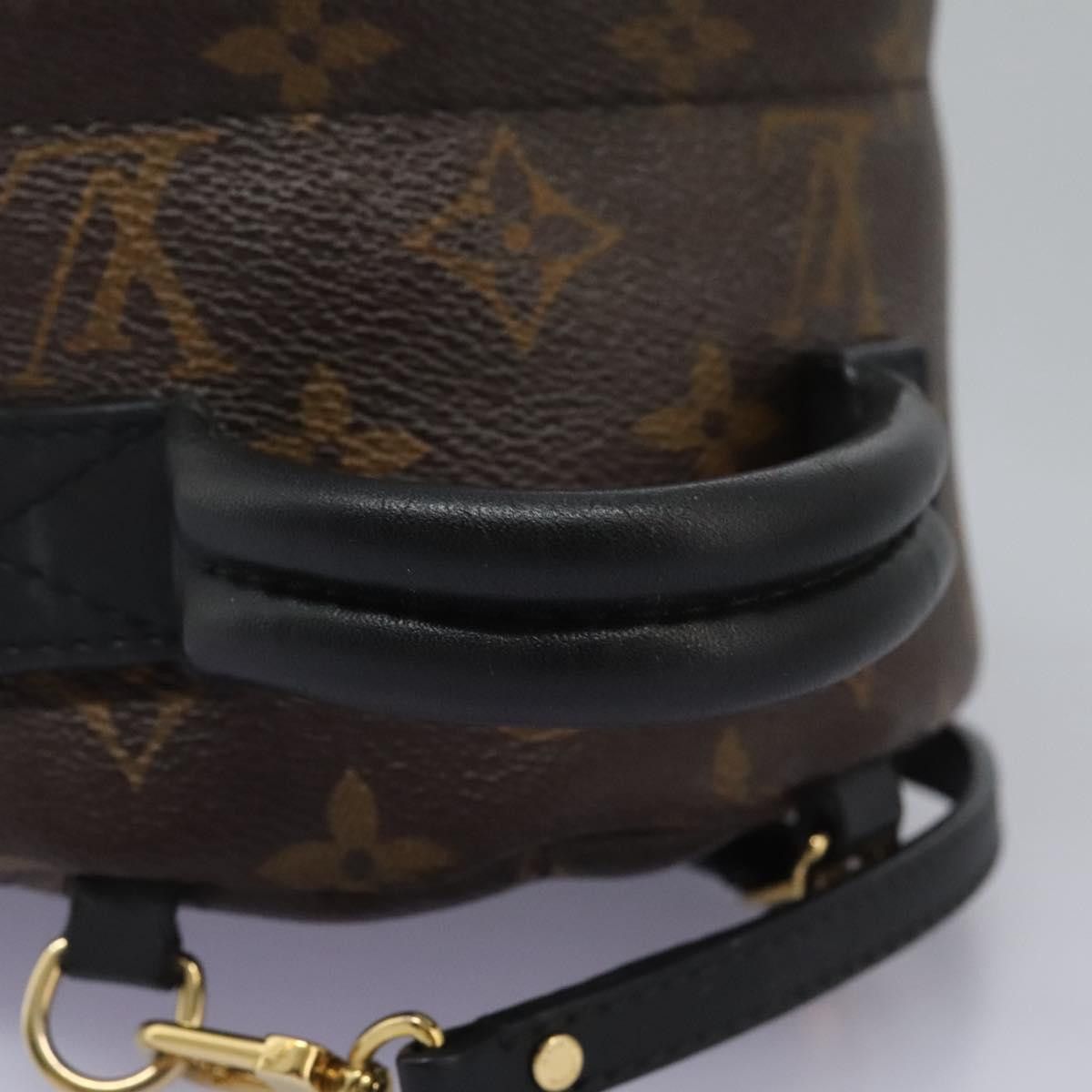 Louis Vuitton Palm Springs Mini Brown Canvas Backpack Bag (Pre-Owned) Size ONE SIZE - 6 Thumbnail