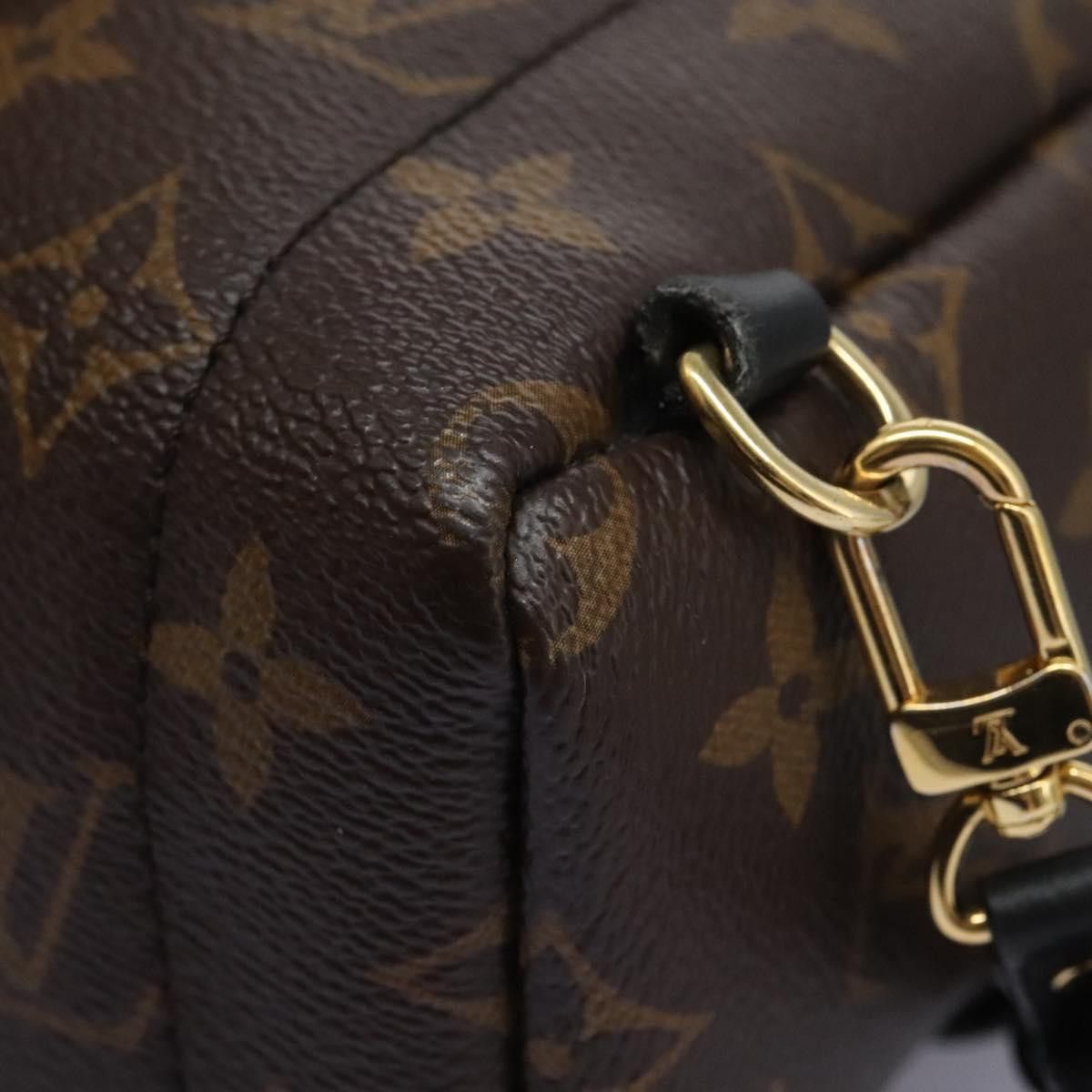 Louis Vuitton Palm Springs Mini Brown Canvas Backpack Bag (Pre-Owned) Size ONE SIZE - 18 Thumbnail