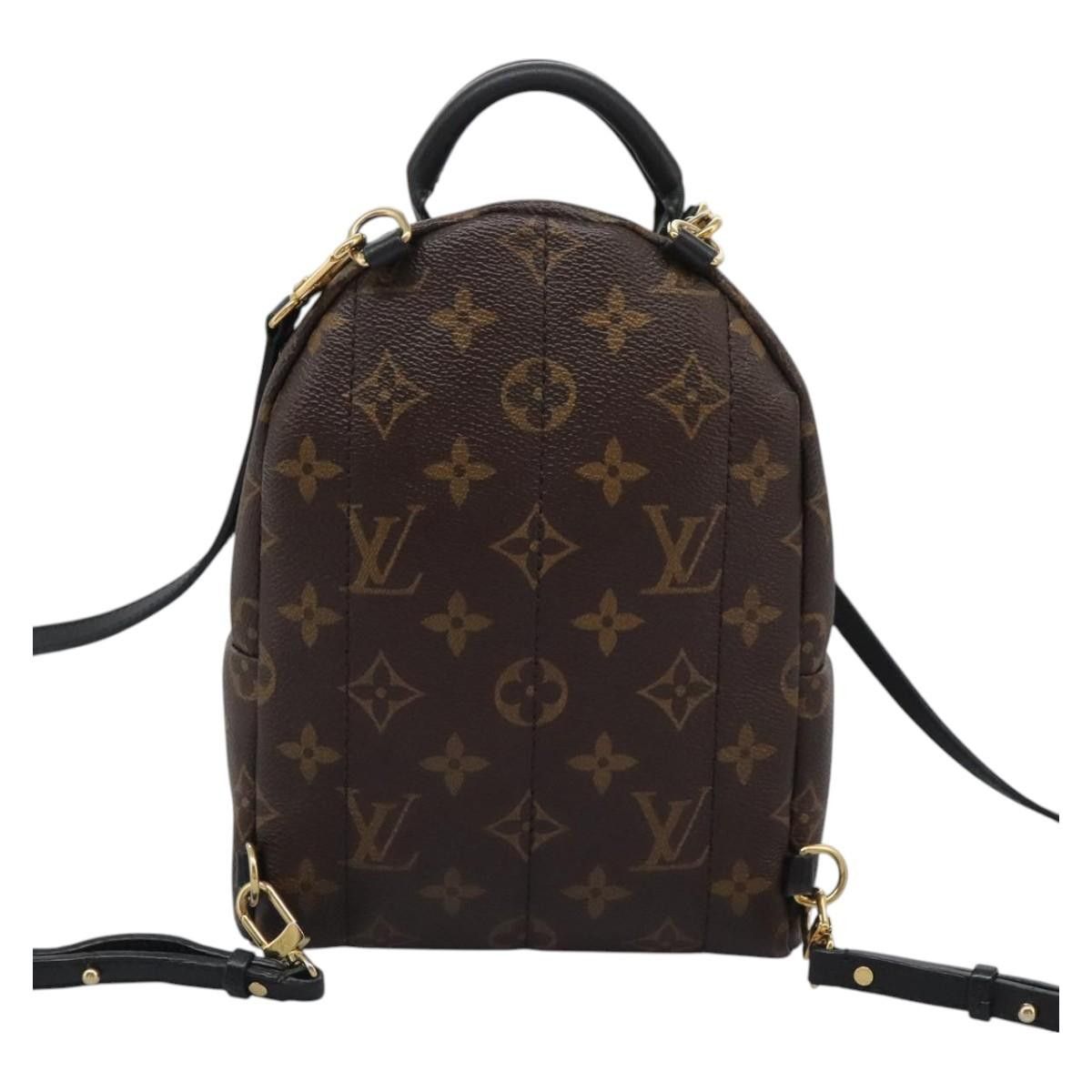 Louis Vuitton Palm Springs Mini Brown Canvas Backpack Bag (Pre-Owned) Size ONE SIZE - 2 Thumbnail