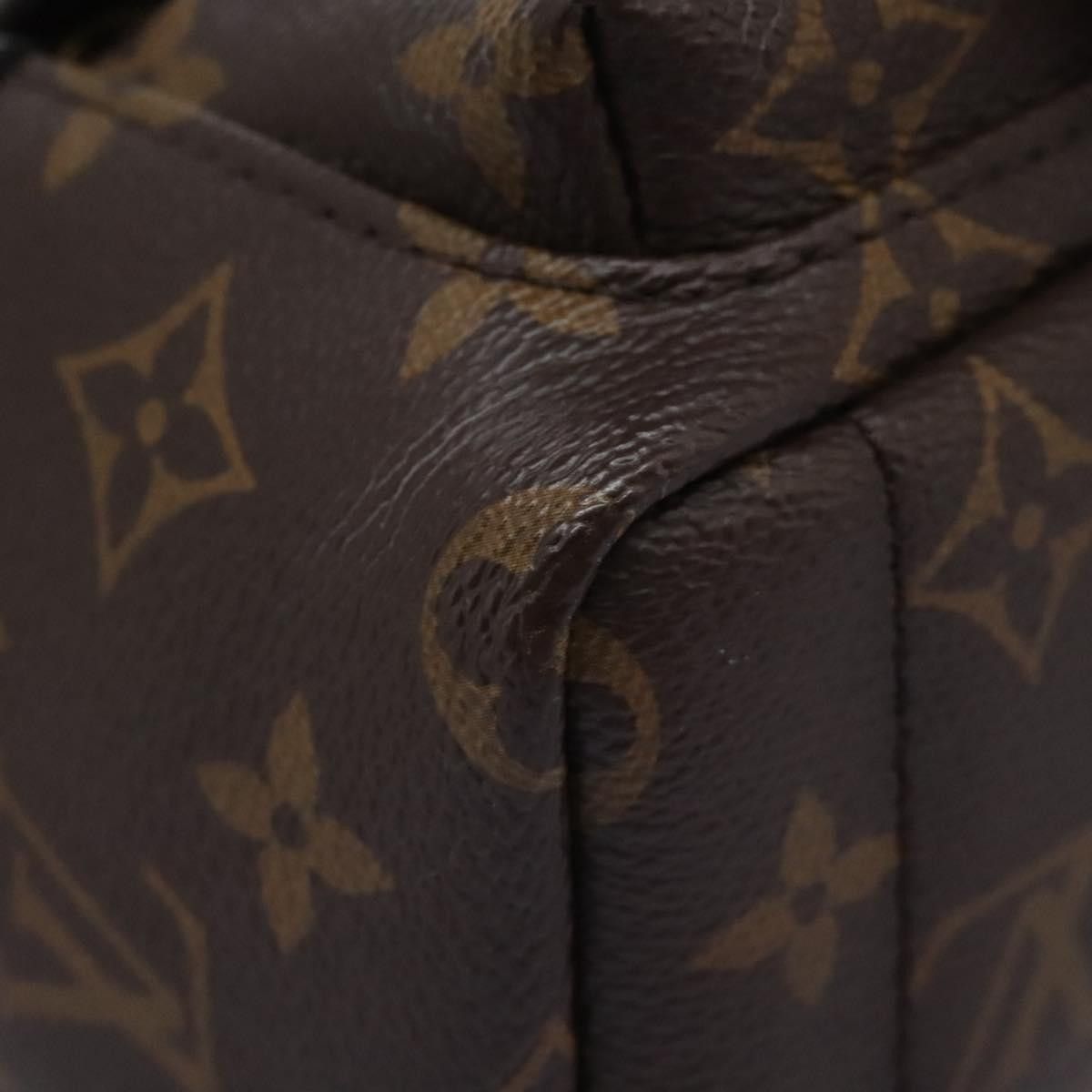 Louis Vuitton Palm Springs Mini Brown Canvas Backpack Bag (Pre-Owned) Size ONE SIZE - 15 Thumbnail