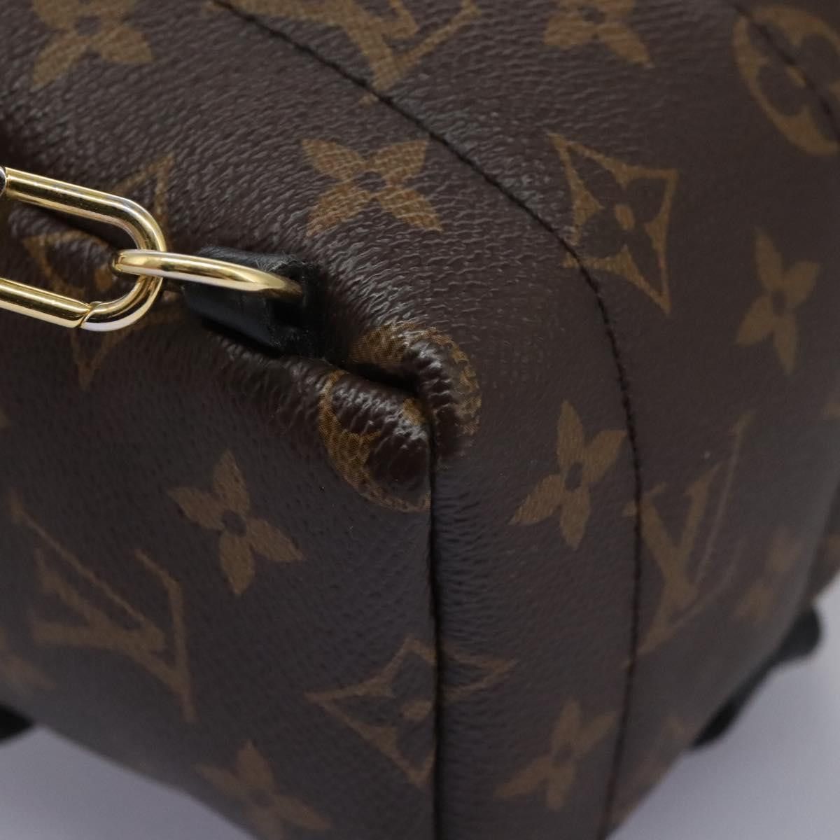 Louis Vuitton Palm Springs Mini Brown Canvas Backpack Bag (Pre-Owned) Size ONE SIZE - 17 Thumbnail