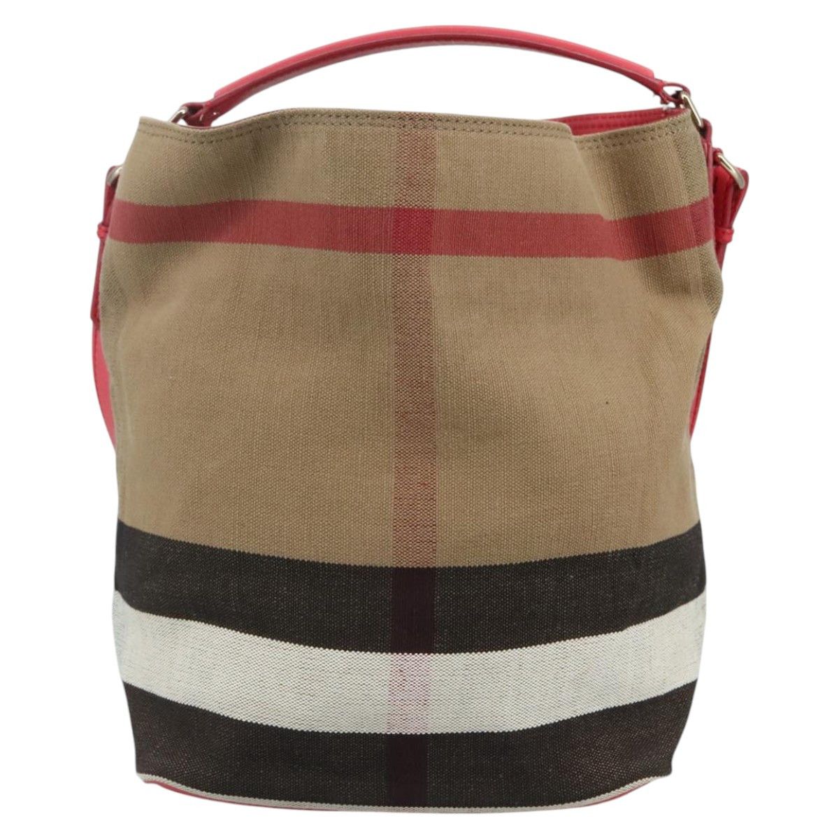 Burberry Ashby Beige Canvas Tote Bag (Pre-Owned) Size ONE SIZE - 14 Thumbnail