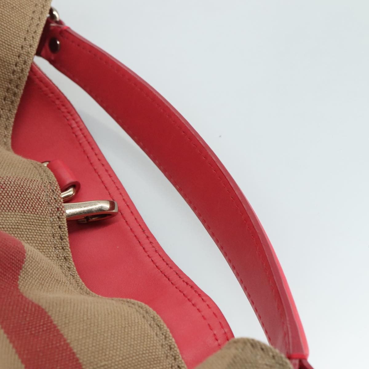Burberry Ashby Beige Canvas Tote Bag (Pre-Owned) Size ONE SIZE - 16 Thumbnail