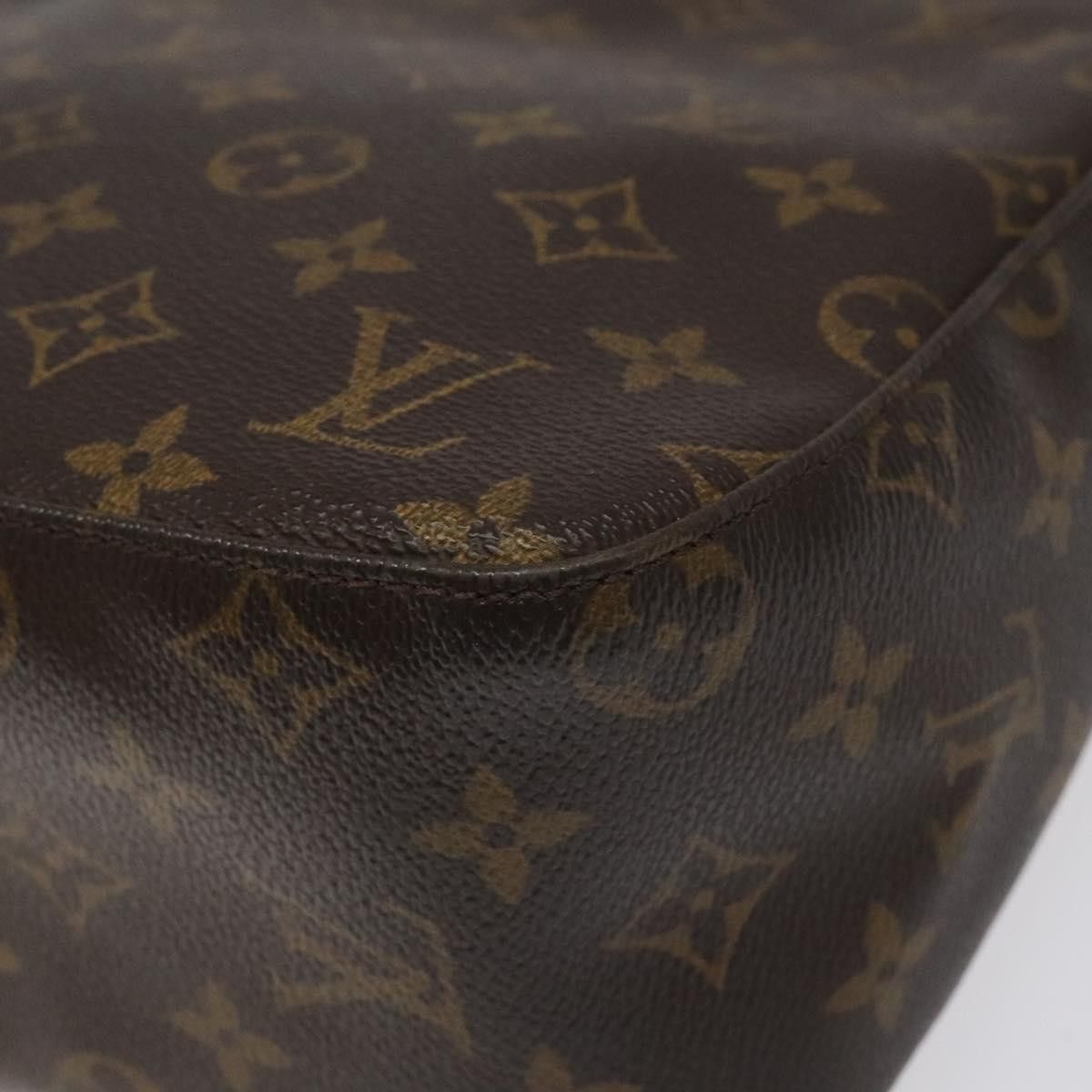 Louis Vuitton Looping Mm Black Canvas Shoulder Bag (Pre-Owned) Size ONE SIZE - 8 Thumbnail