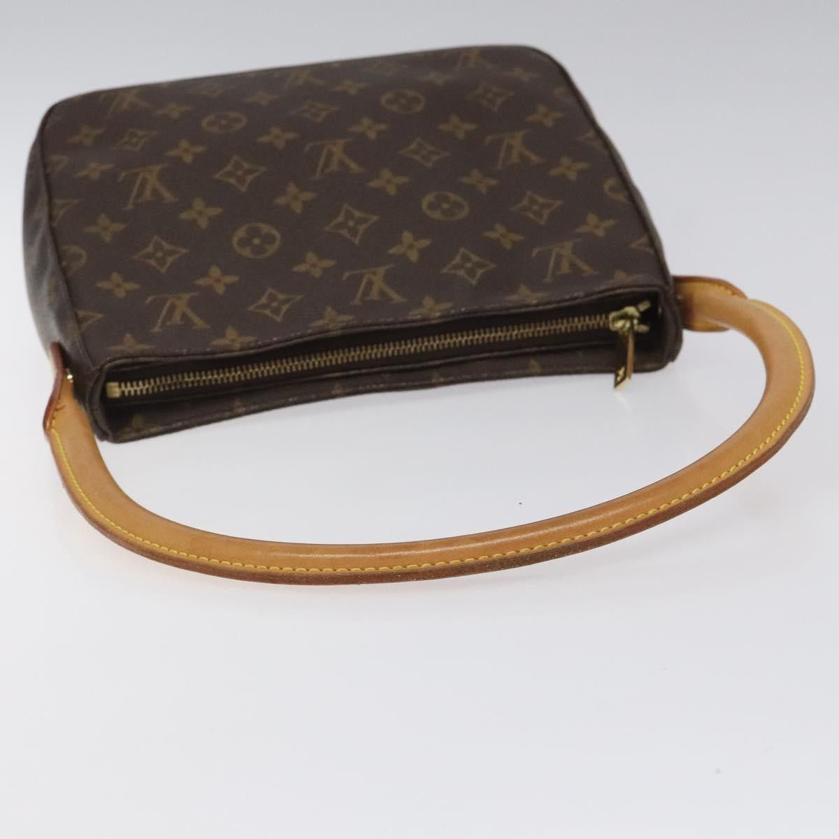 Louis Vuitton Looping Mm Black Canvas Shoulder Bag (Pre-Owned) Size ONE SIZE - 5 Thumbnail