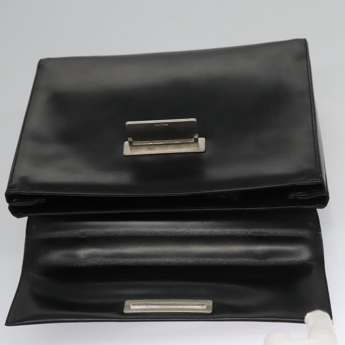Prada Black Leather Handbag (Pre-Owned) Size ONE SIZE - 20 Thumbnail