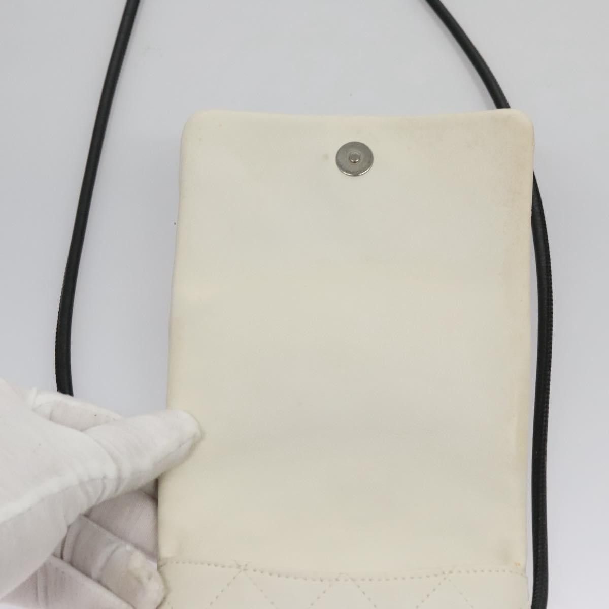 Chanel Cambon White Leather Shoulder Bag (Pre-Owned) Size ONE SIZE - 14 Thumbnail