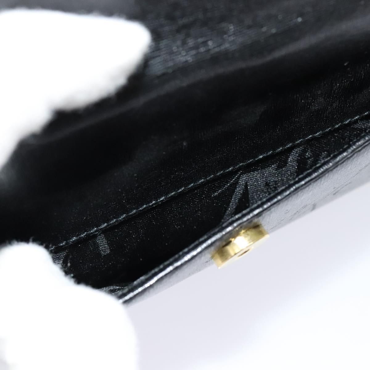 Salvatore Ferragamo Black Leather Handbag (Pre-Owned) Size ONE SIZE - 13 Thumbnail