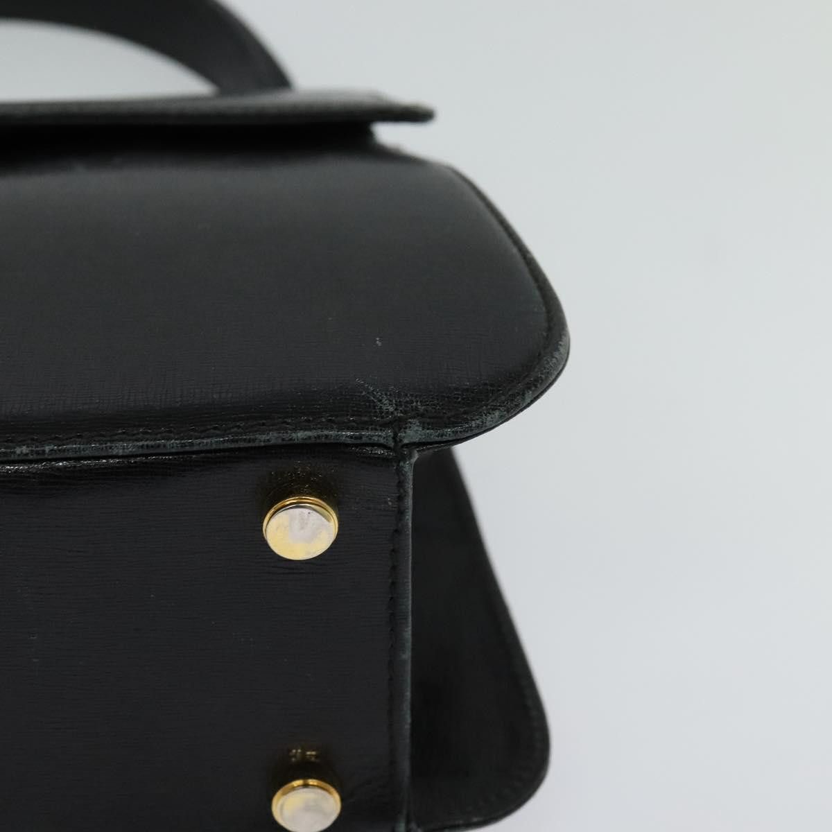 Salvatore Ferragamo Black Leather Handbag (Pre-Owned) Size ONE SIZE - 20 Thumbnail