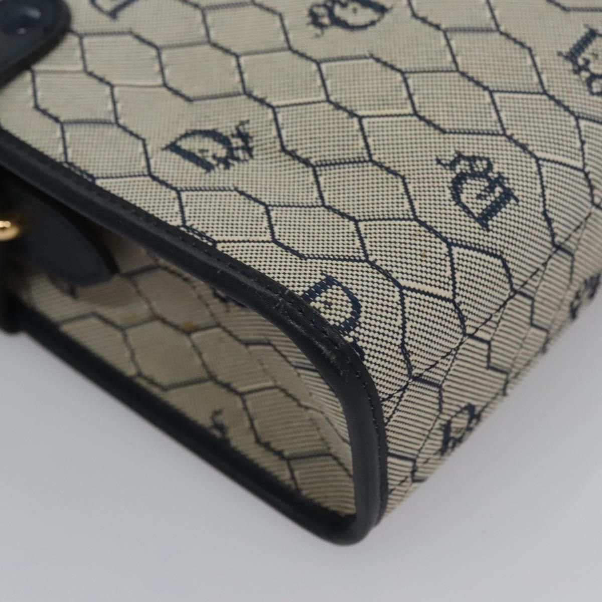 Dior Honeycomb Beige Canvas Shoulder Bag (Pre-Owned) Size ONE SIZE - 8 Thumbnail