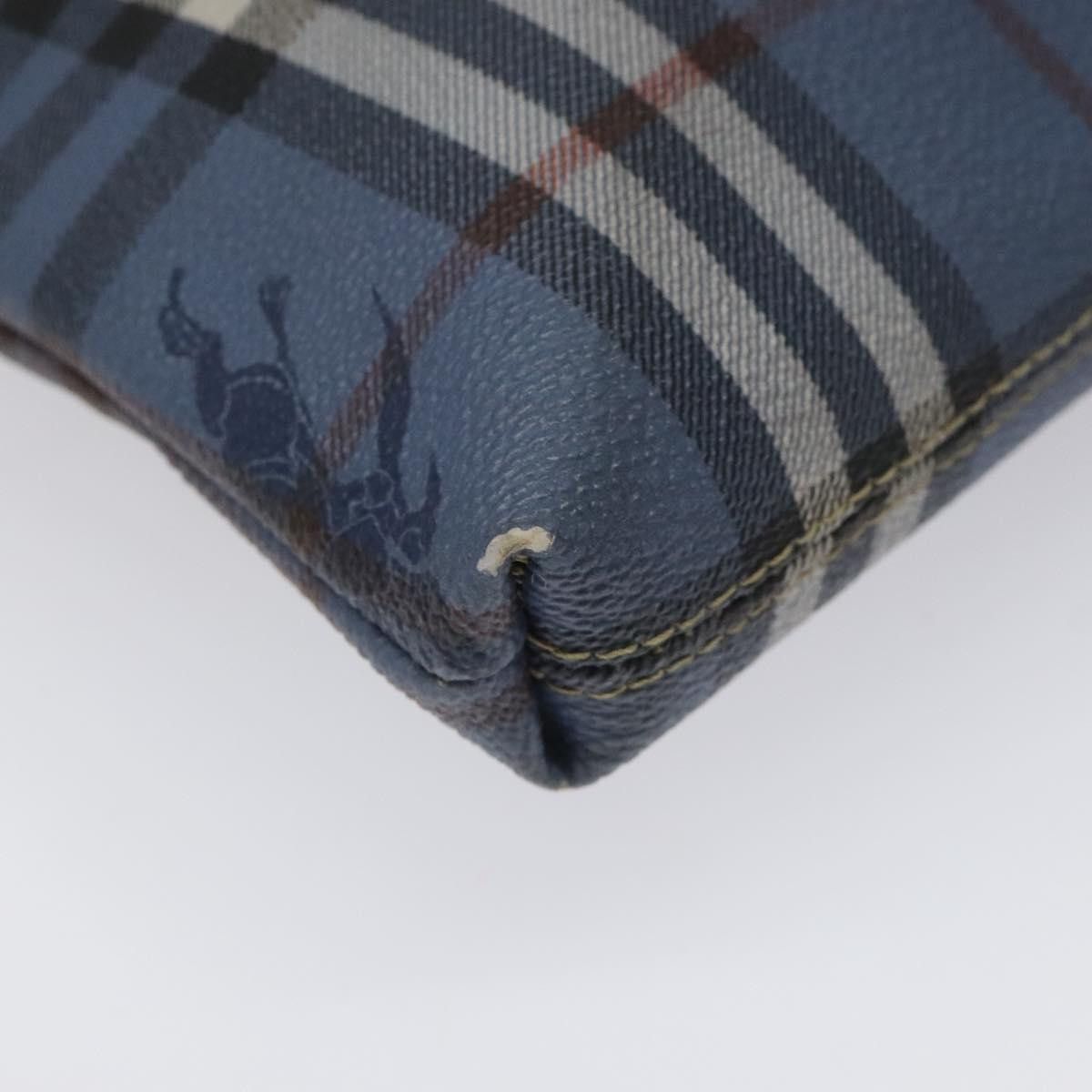 Burberry Nova Check Blue Canvas Tote Bag (Pre-Owned) Size ONE SIZE - 7 Thumbnail