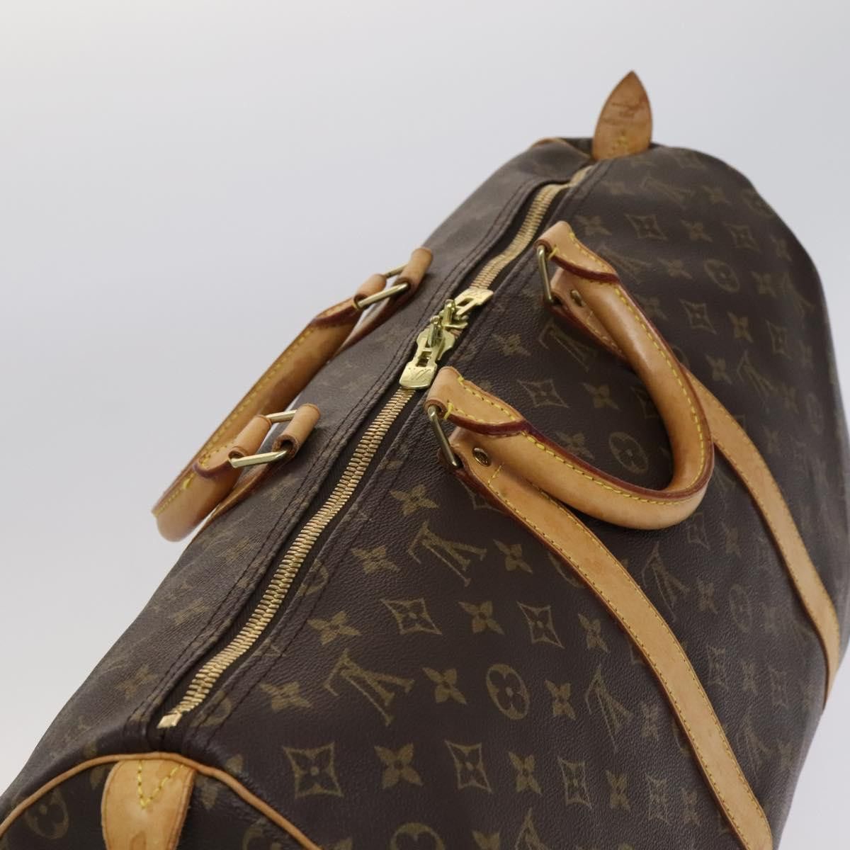 Louis Vuitton Keepall 50 Brown Canvas Travel Bag (Pre-Owned) Size ONE SIZE - 20 Thumbnail