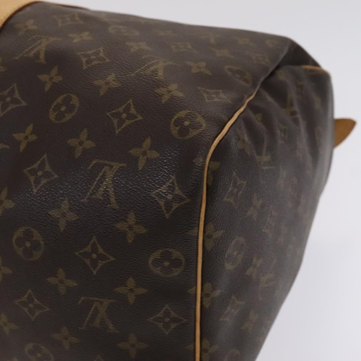 Louis Vuitton Keepall 50 Brown Canvas Travel Bag (Pre-Owned) Size ONE SIZE - 17 Thumbnail