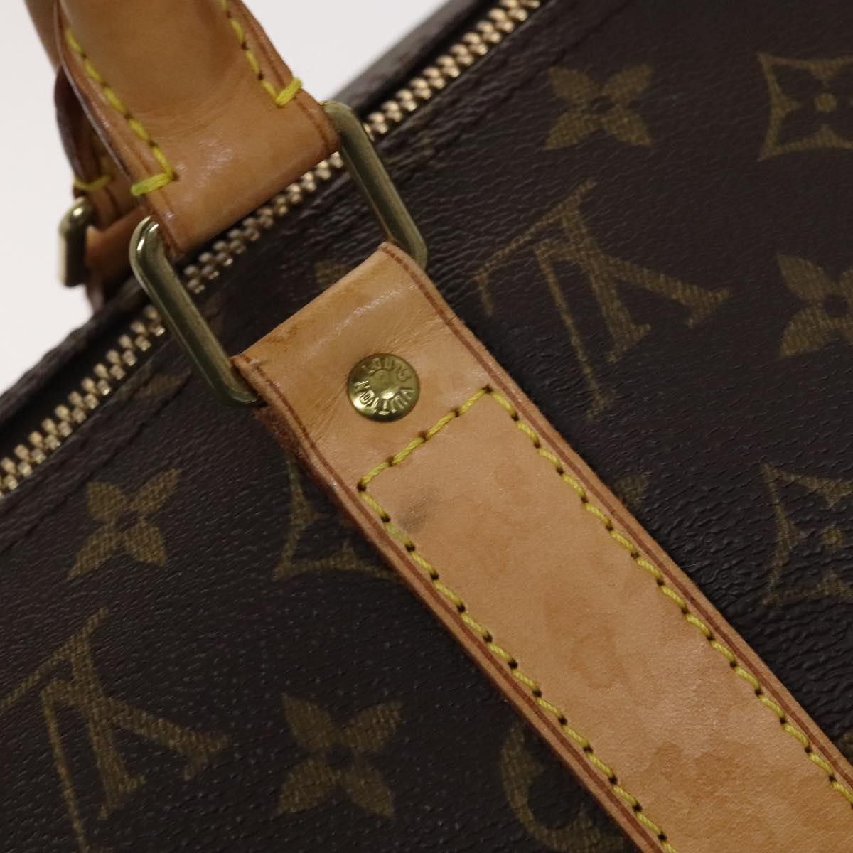 Louis Vuitton Keepall 50 Brown Canvas Travel Bag (Pre-Owned) Size ONE SIZE - 10 Thumbnail