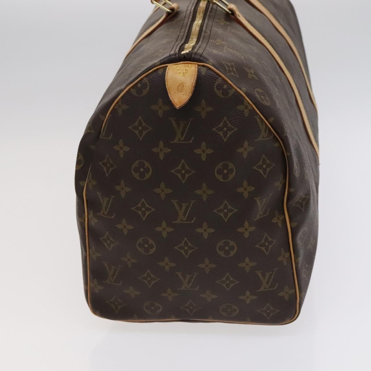 Louis Vuitton Keepall 50 Brown Canvas Travel Bag (Pre-Owned) Size ONE SIZE - 3 Thumbnail
