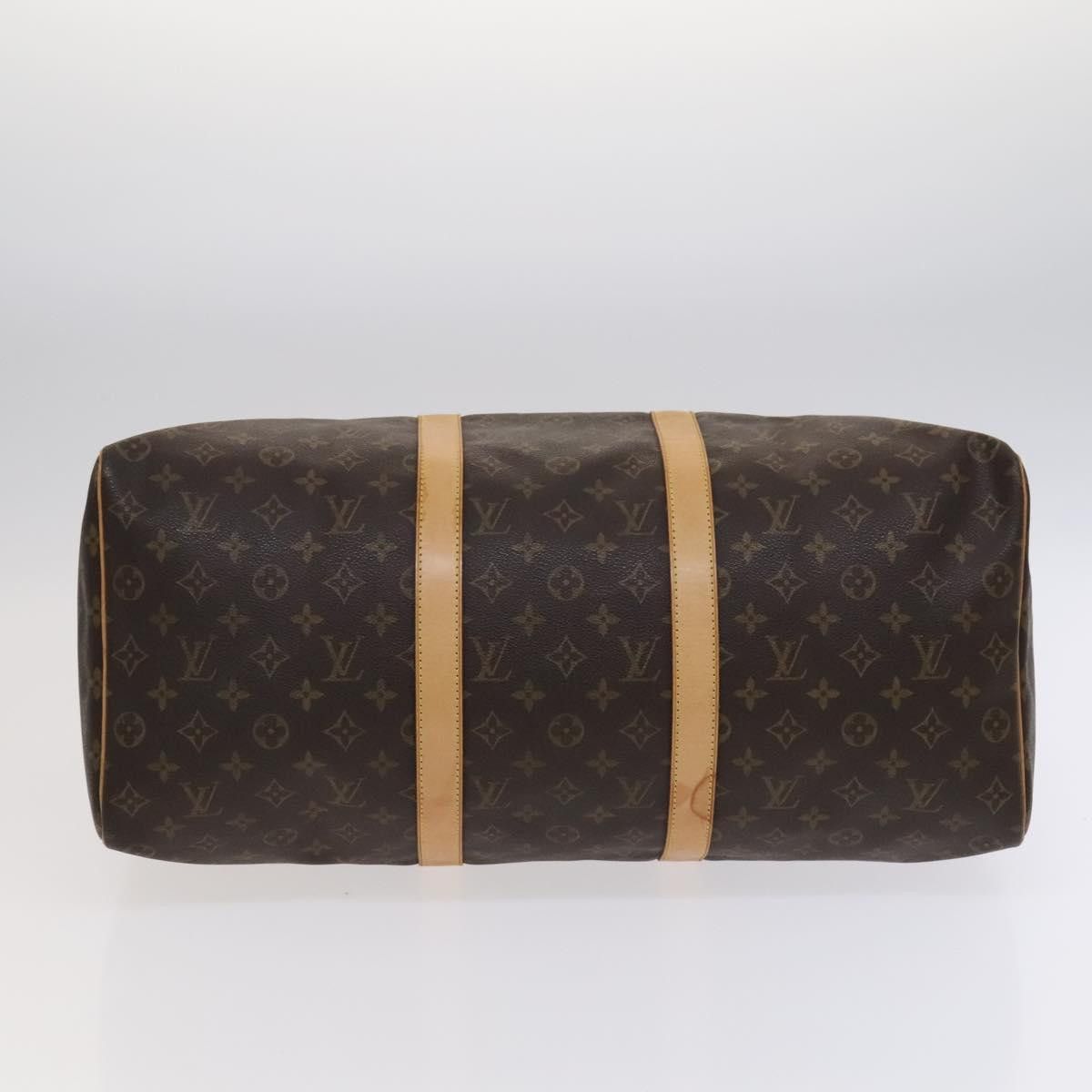 Louis Vuitton Keepall 50 Brown Canvas Travel Bag (Pre-Owned) Size ONE SIZE - 7 Thumbnail