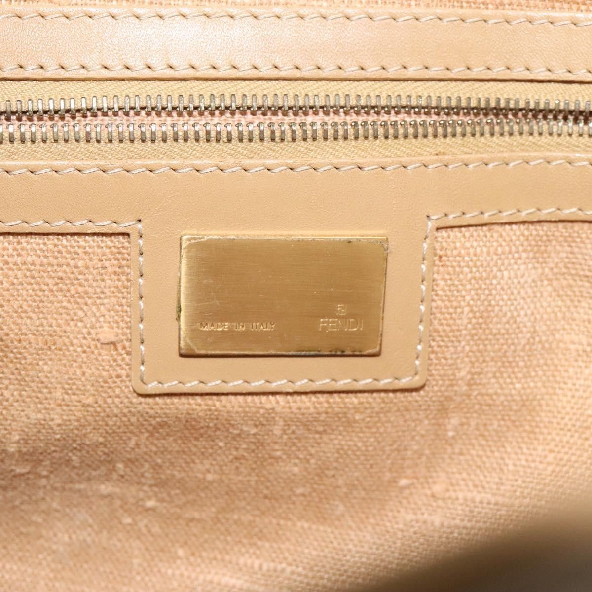 Fendi Zucca Brown Canvas Tote Bag (Pre-Owned) Size ONE SIZE - 13 Thumbnail