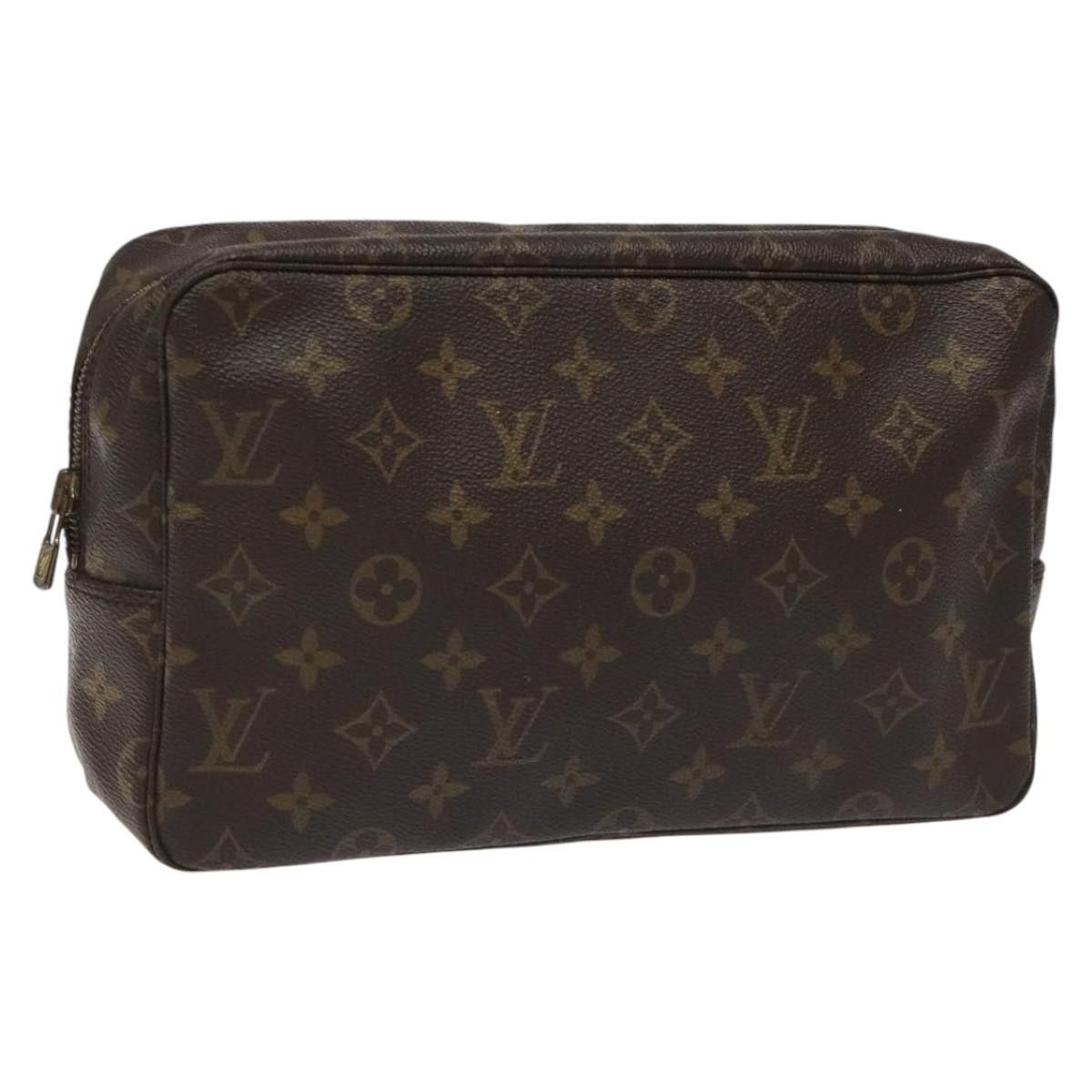 Louis Vuitton Trousse Toilette 28 Brown Canvas Clutch Bag (Pre-Owned) Size ONE SIZE - 17 Thumbnail