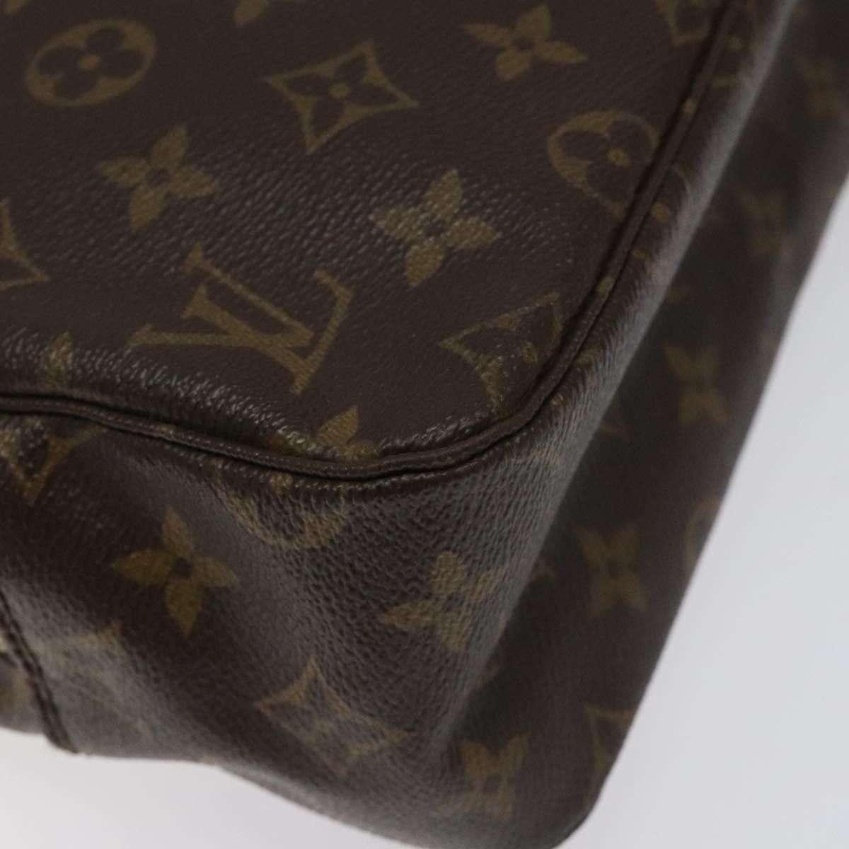 Louis Vuitton Trousse Toilette 28 Brown Canvas Clutch Bag (Pre-Owned) Size ONE SIZE - 10 Thumbnail