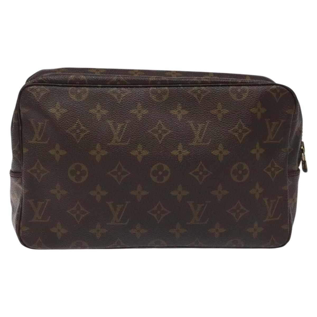 Louis Vuitton Trousse Toilette 28 Brown Canvas Clutch Bag (Pre-Owned) Size ONE SIZE - 2 Thumbnail