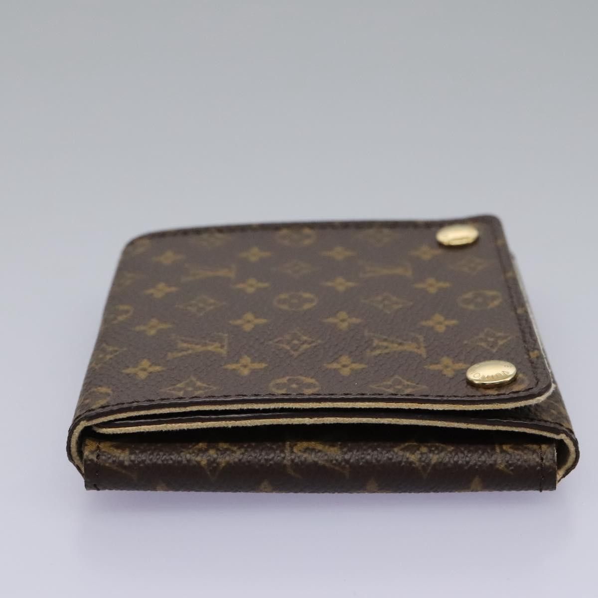 Louis Vuitton Jewelry Case Brown Canvas Wallet (Pre-Owned) Size ONE SIZE - 4 Thumbnail