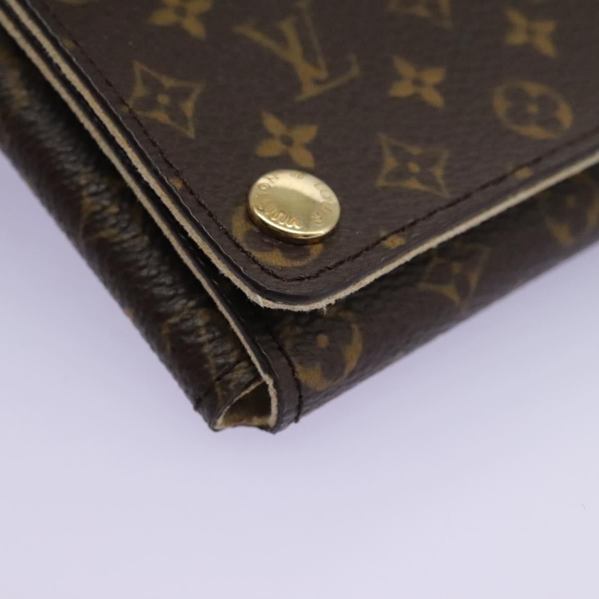 Louis Vuitton Jewelry Case Brown Canvas Wallet (Pre-Owned) Size ONE SIZE - 7 Thumbnail