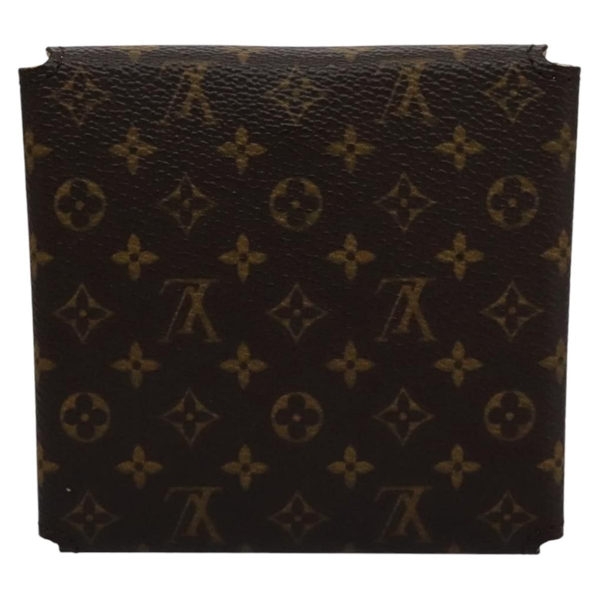 Louis Vuitton Jewelry Case Brown Canvas Wallet (Pre-Owned) Size ONE SIZE - 2 Thumbnail