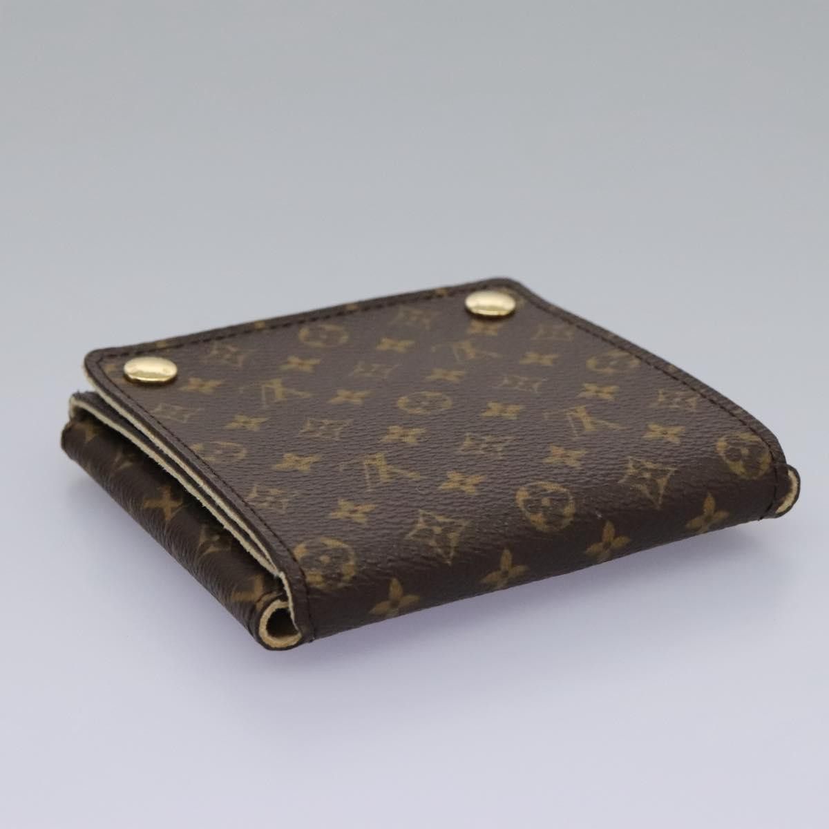 Louis Vuitton Jewelry Case Brown Canvas Wallet (Pre-Owned) Size ONE SIZE - 5 Thumbnail