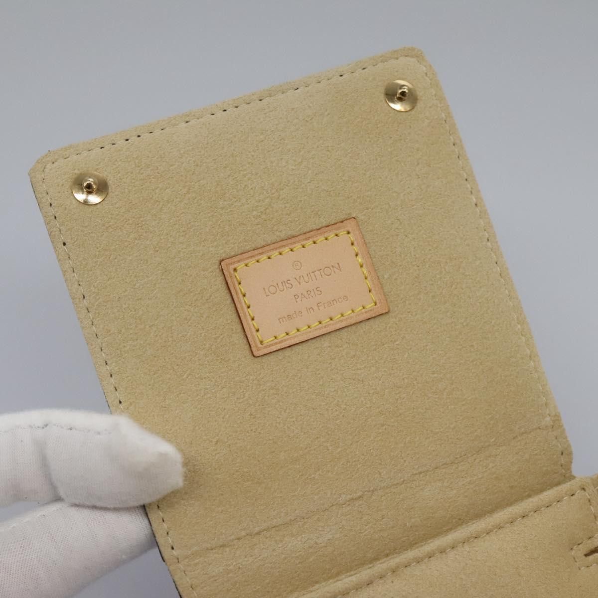 Louis Vuitton Jewelry Case Brown Canvas Wallet (Pre-Owned) Size ONE SIZE - 19 Thumbnail
