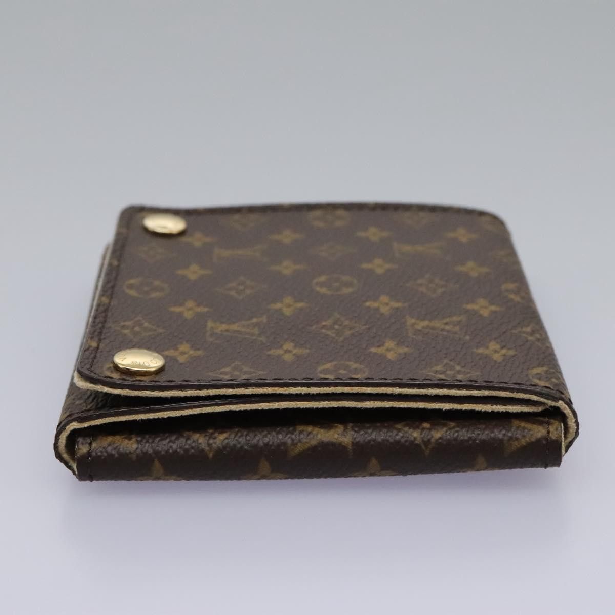 Louis Vuitton Jewelry Case Brown Canvas Wallet (Pre-Owned) Size ONE SIZE - 3 Thumbnail