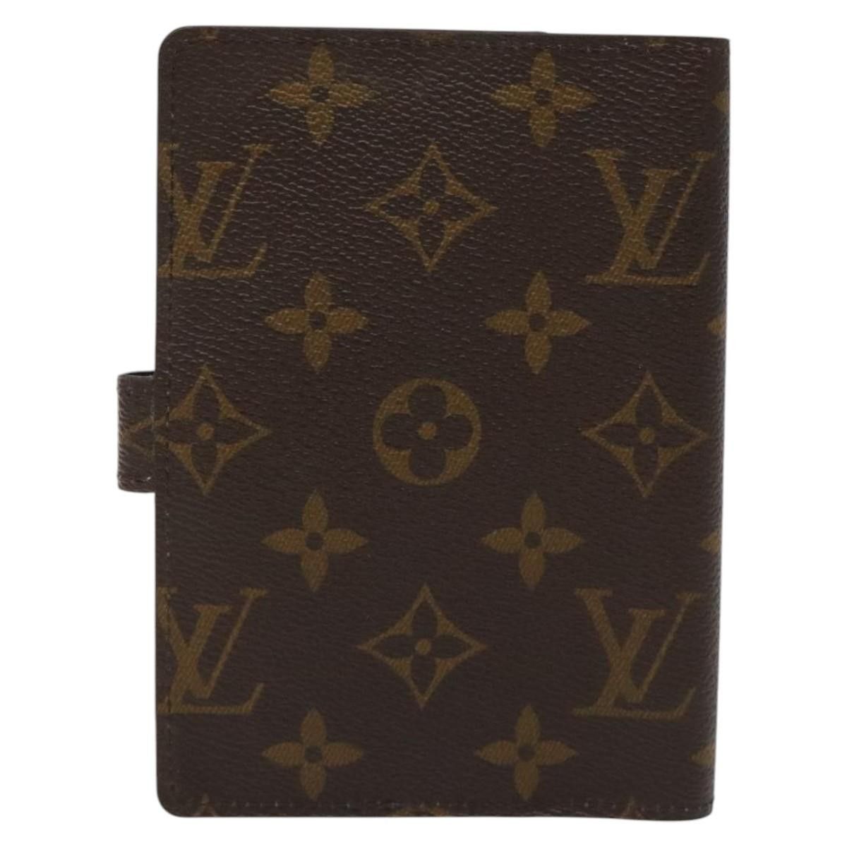 Louis Vuitton Agenda Pm Brown Canvas Wallet (Pre-Owned) Size ONE SIZE - 2 Thumbnail