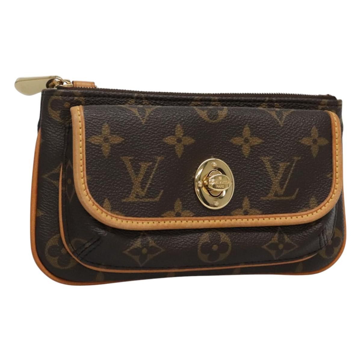 Louis Vuitton Tikal Brown Canvas Clutch Bag (Pre-Owned) Size ONE SIZE - 19 Thumbnail
