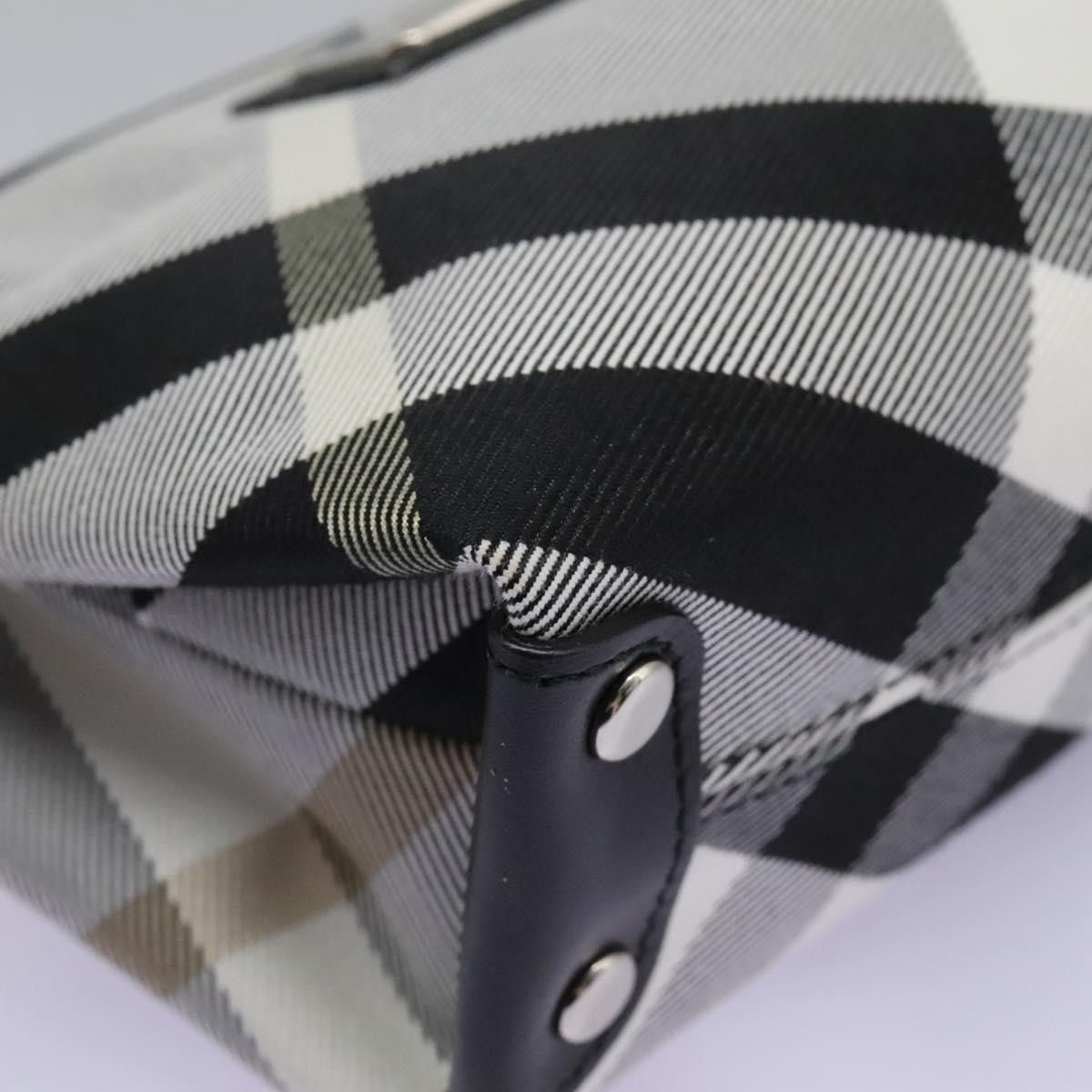Burberry Nova Check Grey Canvas Clutch Bag (Pre-Owned) Size ONE SIZE - 6 Thumbnail