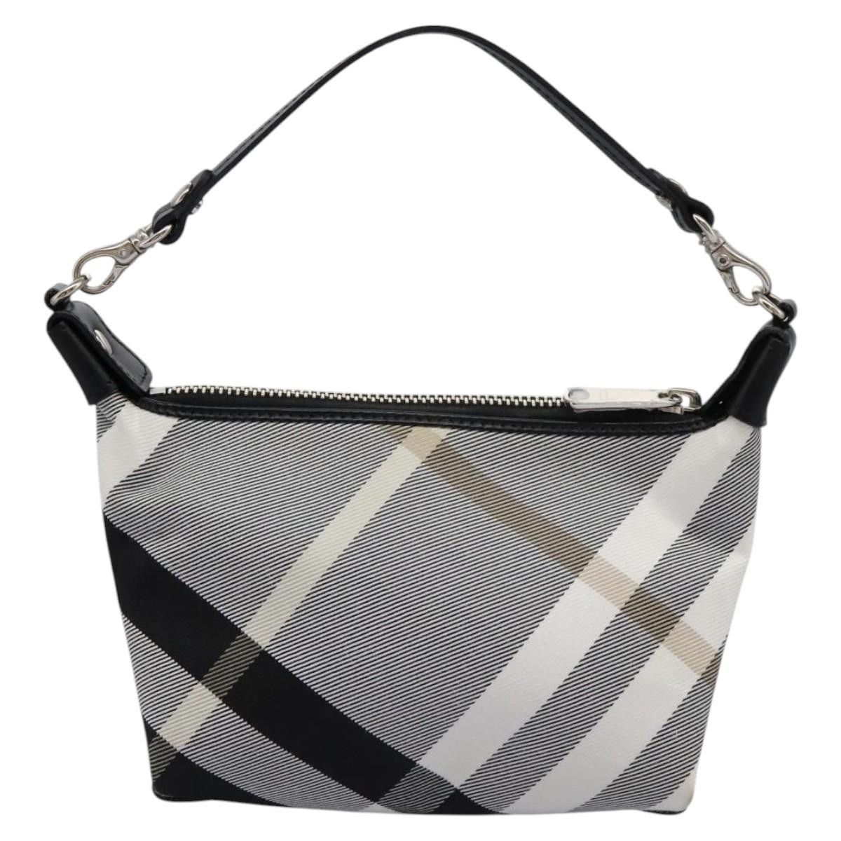 Burberry Nova Check Grey Canvas Clutch Bag (Pre-Owned) Size ONE SIZE - 2 Thumbnail