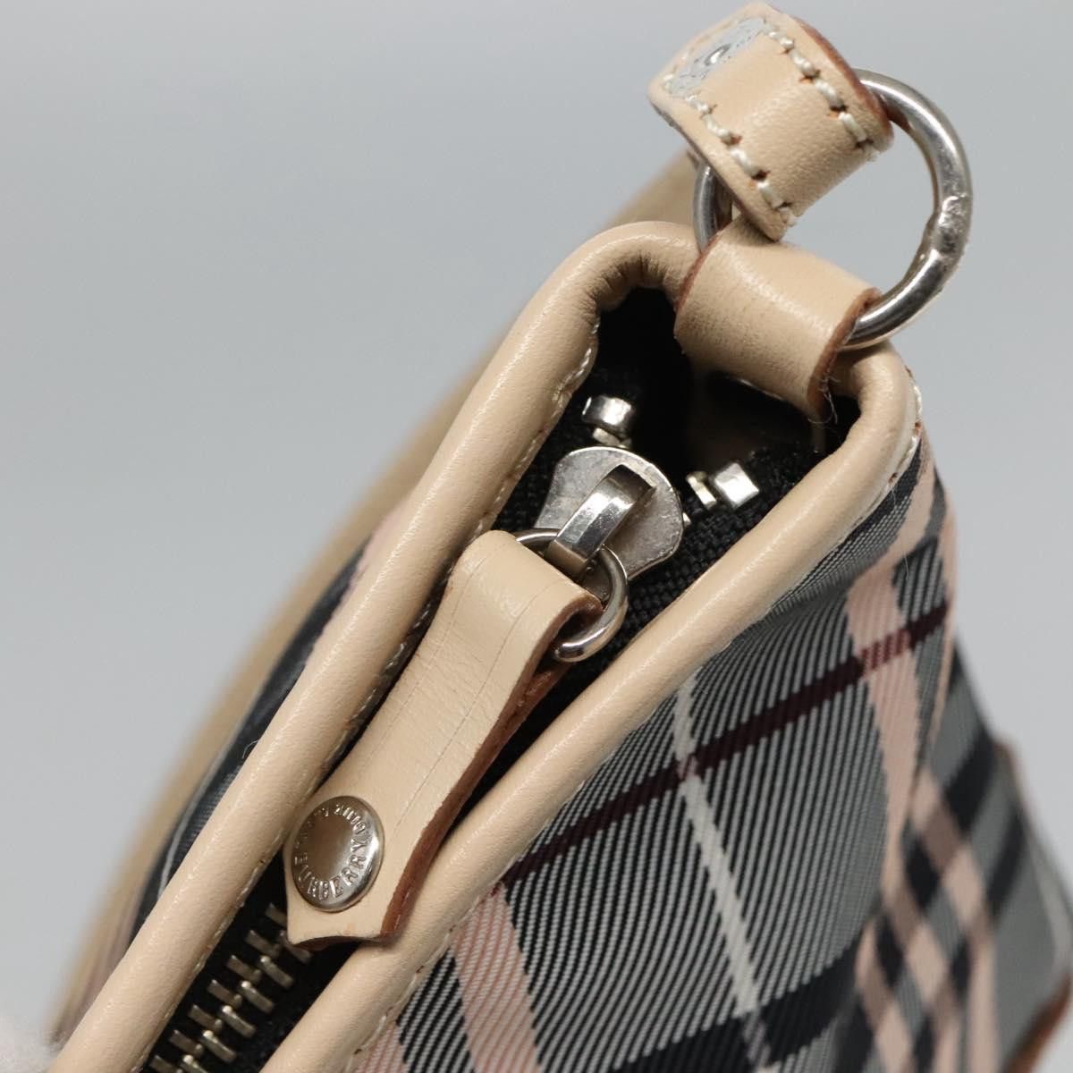 Burberry Nova Check Grey Synthetic Shoulder Bag (Pre-Owned) Size ONE SIZE - 8 Thumbnail
