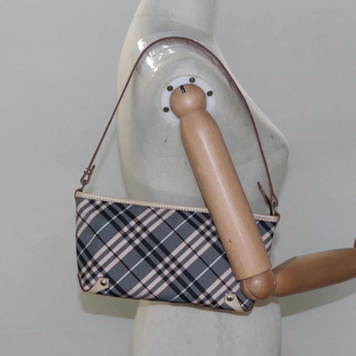 Burberry Nova Check Grey Synthetic Shoulder Bag (Pre-Owned) Size ONE SIZE - 11 Thumbnail