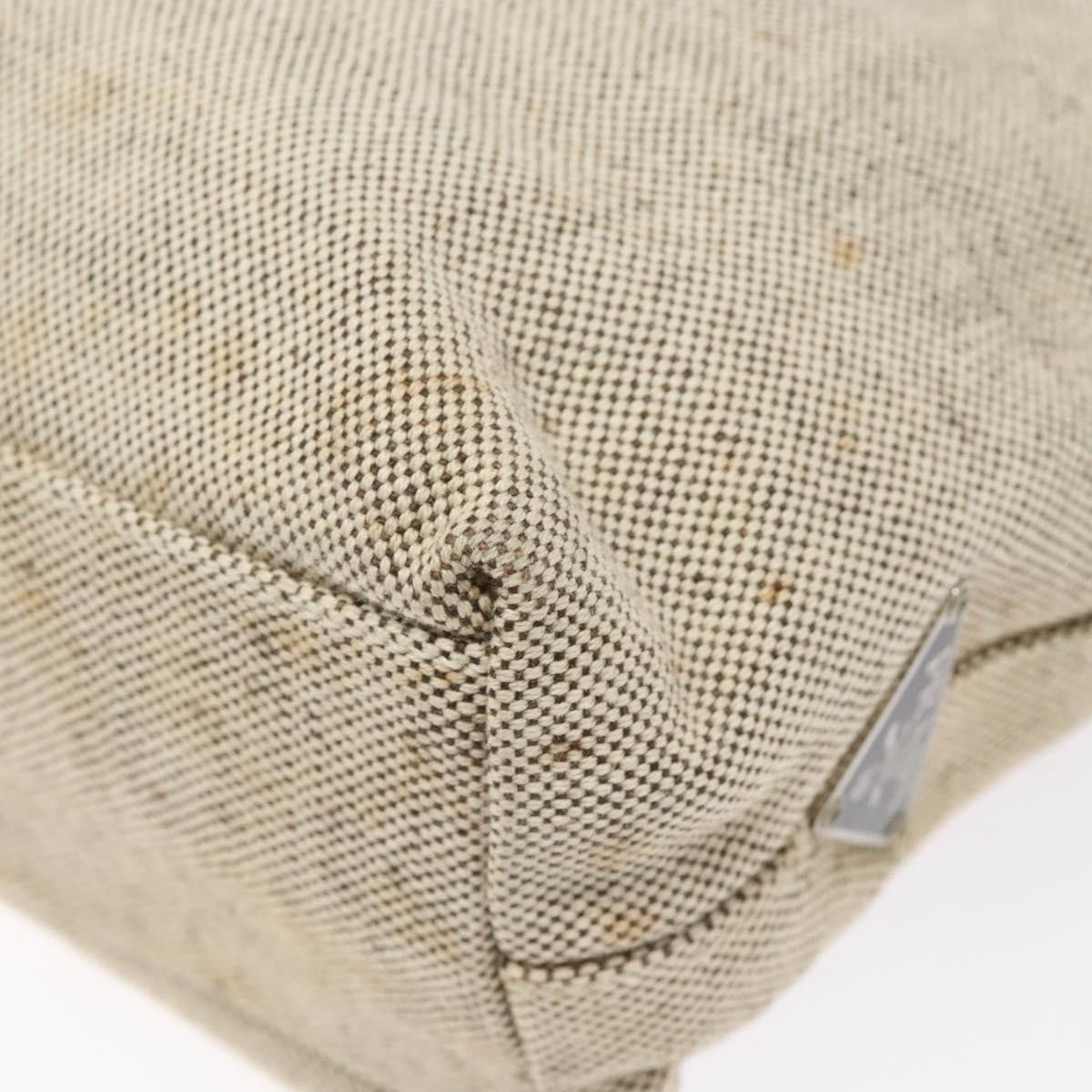 Prada Beige Canvas Handbag (Pre-Owned) Size ONE SIZE - 8 Thumbnail