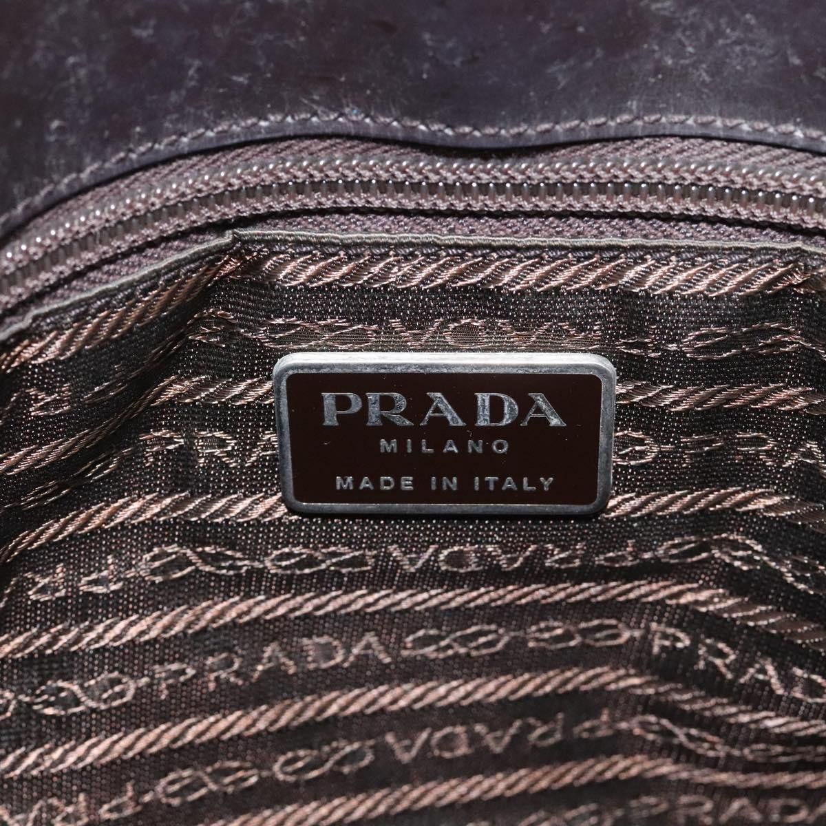 Prada Beige Canvas Handbag (Pre-Owned) Size ONE SIZE - 15 Thumbnail