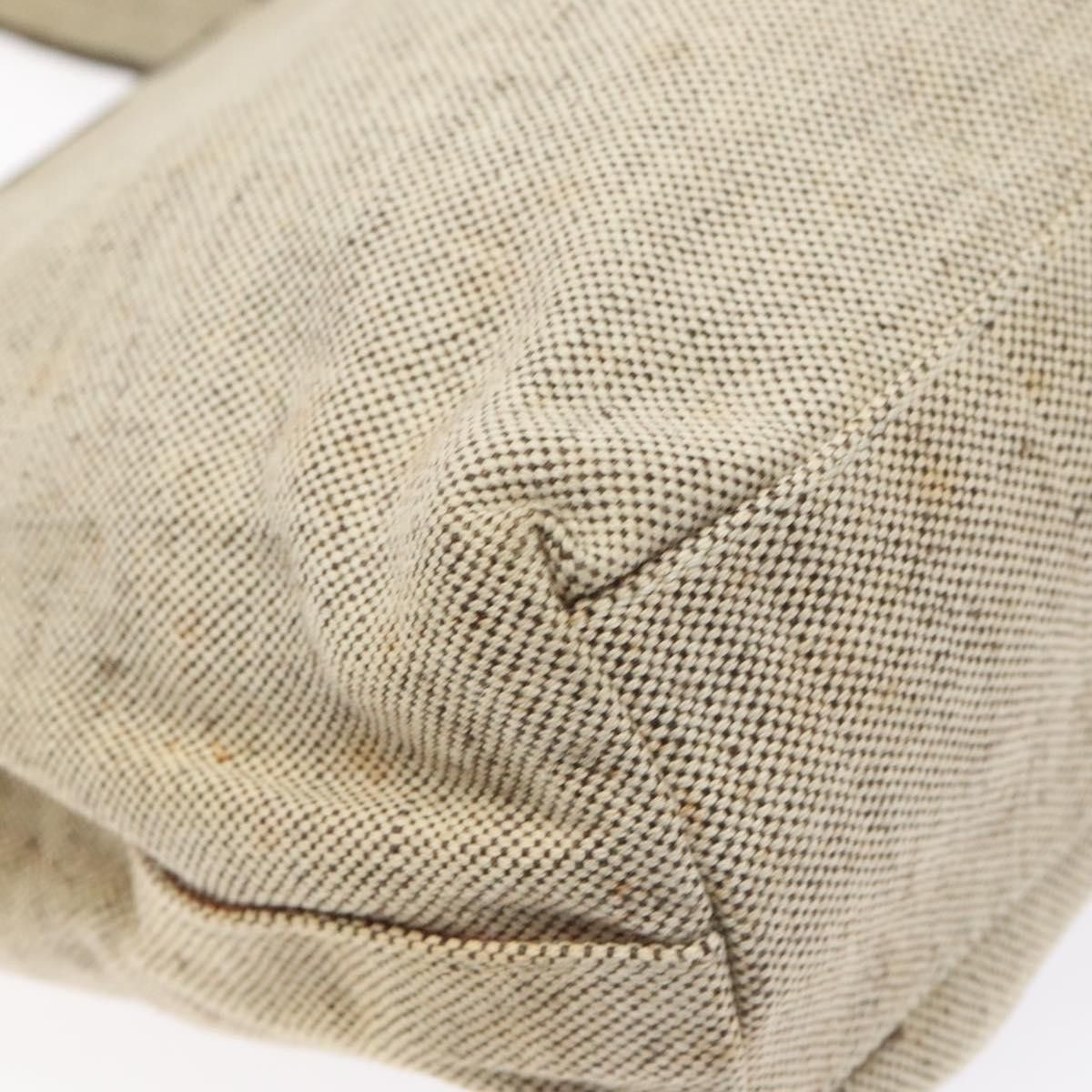 Prada Beige Canvas Handbag (Pre-Owned) Size ONE SIZE - 9 Thumbnail