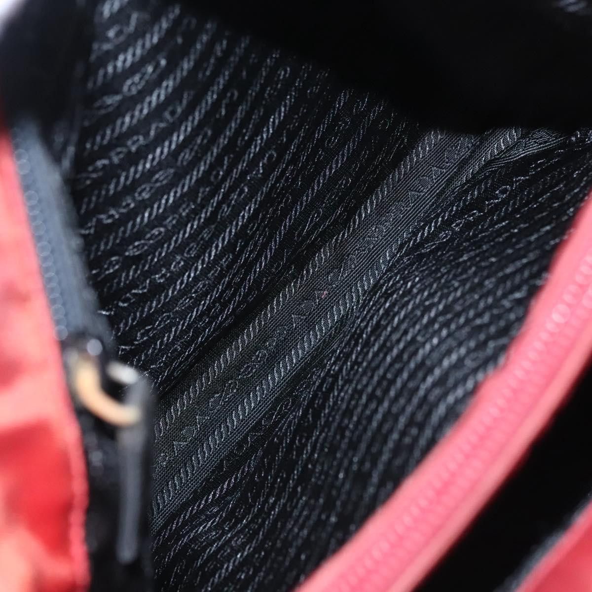Prada Tessuto Red Synthetic Tote Bag (Pre-Owned) Size ONE SIZE - 9 Thumbnail
