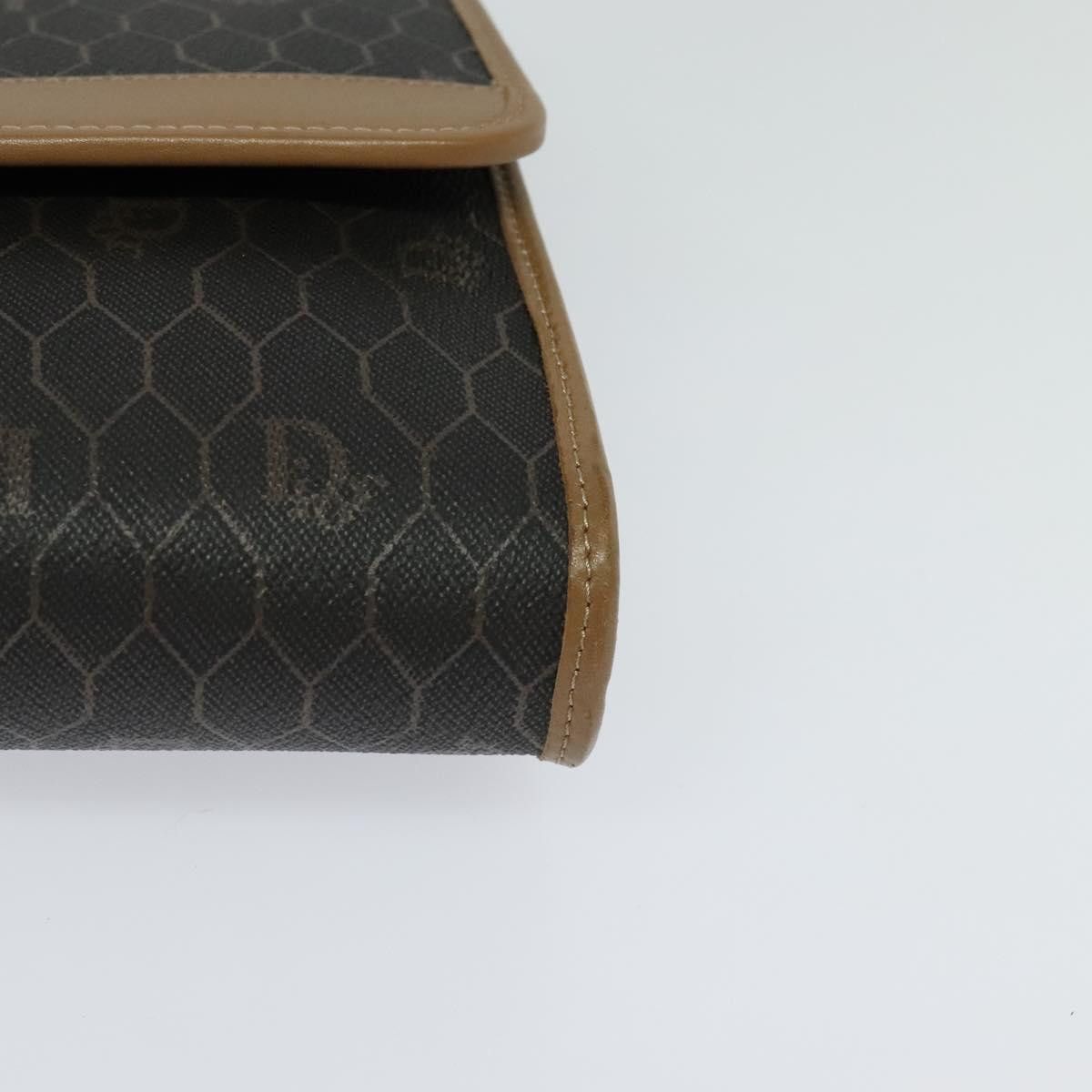 Dior Honeycomb Black Canvas Shoulder Bag (Pre-Owned) Size ONE SIZE - 6 Thumbnail