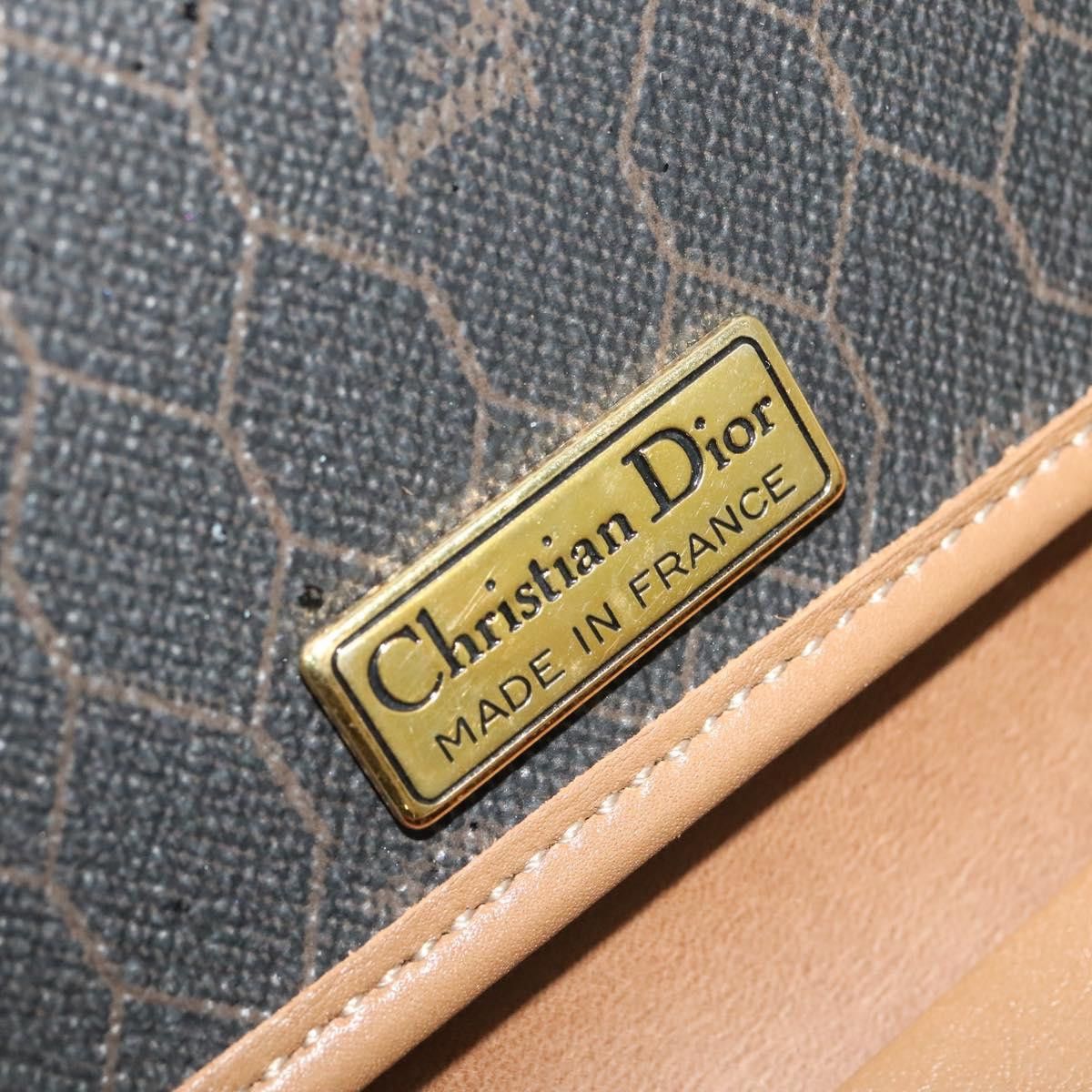 Dior Honeycomb Black Canvas Shoulder Bag (Pre-Owned) Size ONE SIZE - 11 Thumbnail
